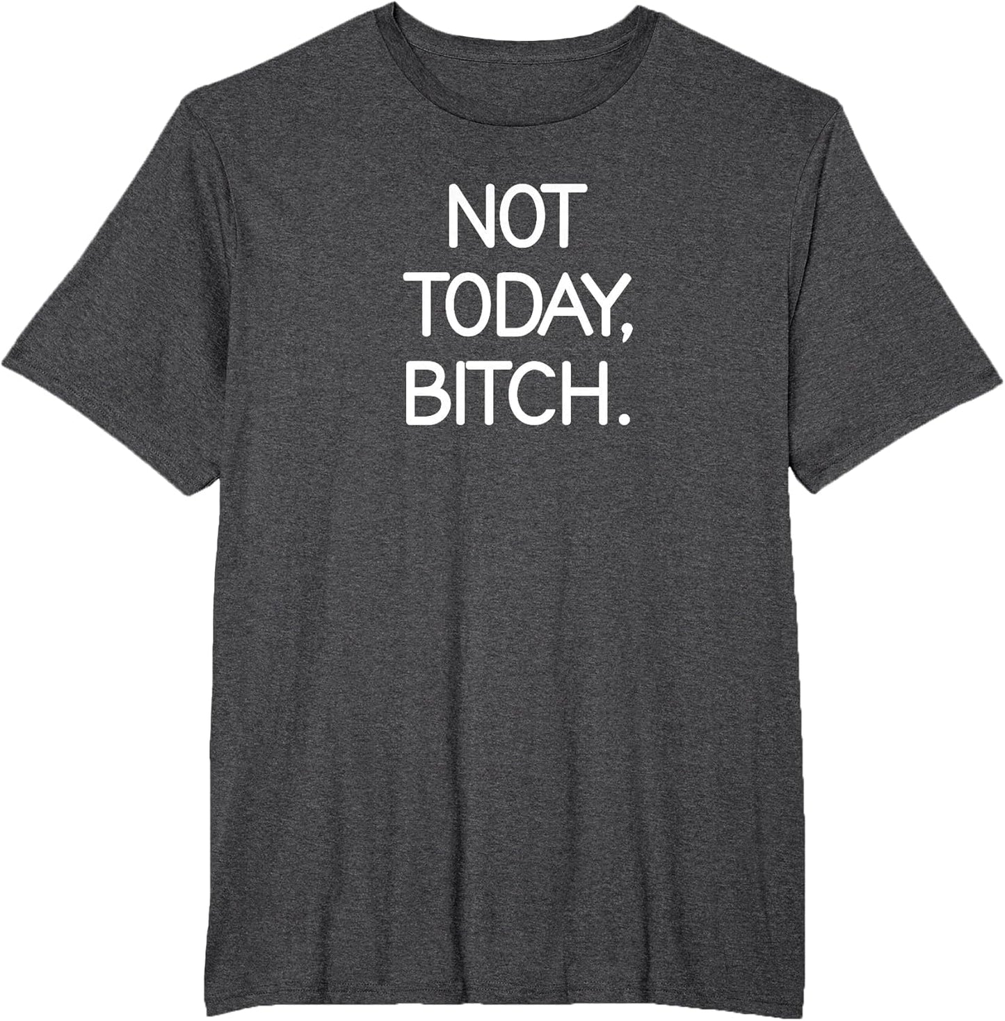 Not Today Bitch, Sarcastic, Funny, Joke, Family