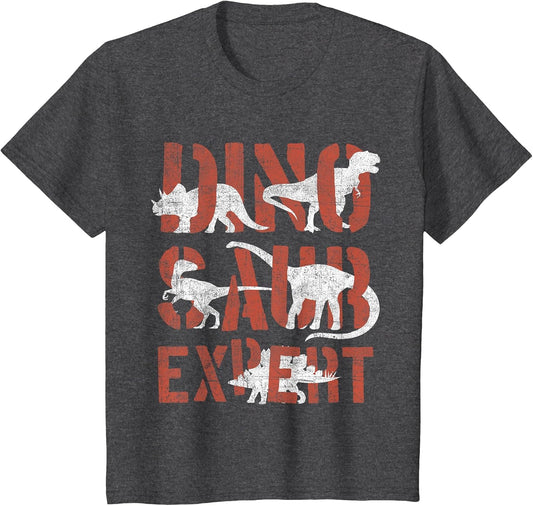 Dinosaur Expert Dinosaurs Boys Kids Toddlers Retro Graphic