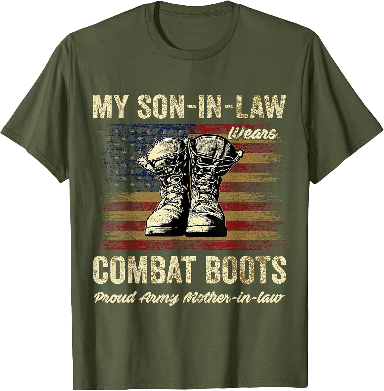 My Son-in-Law Wears Combat Boots Proud Army Mother-in-Law