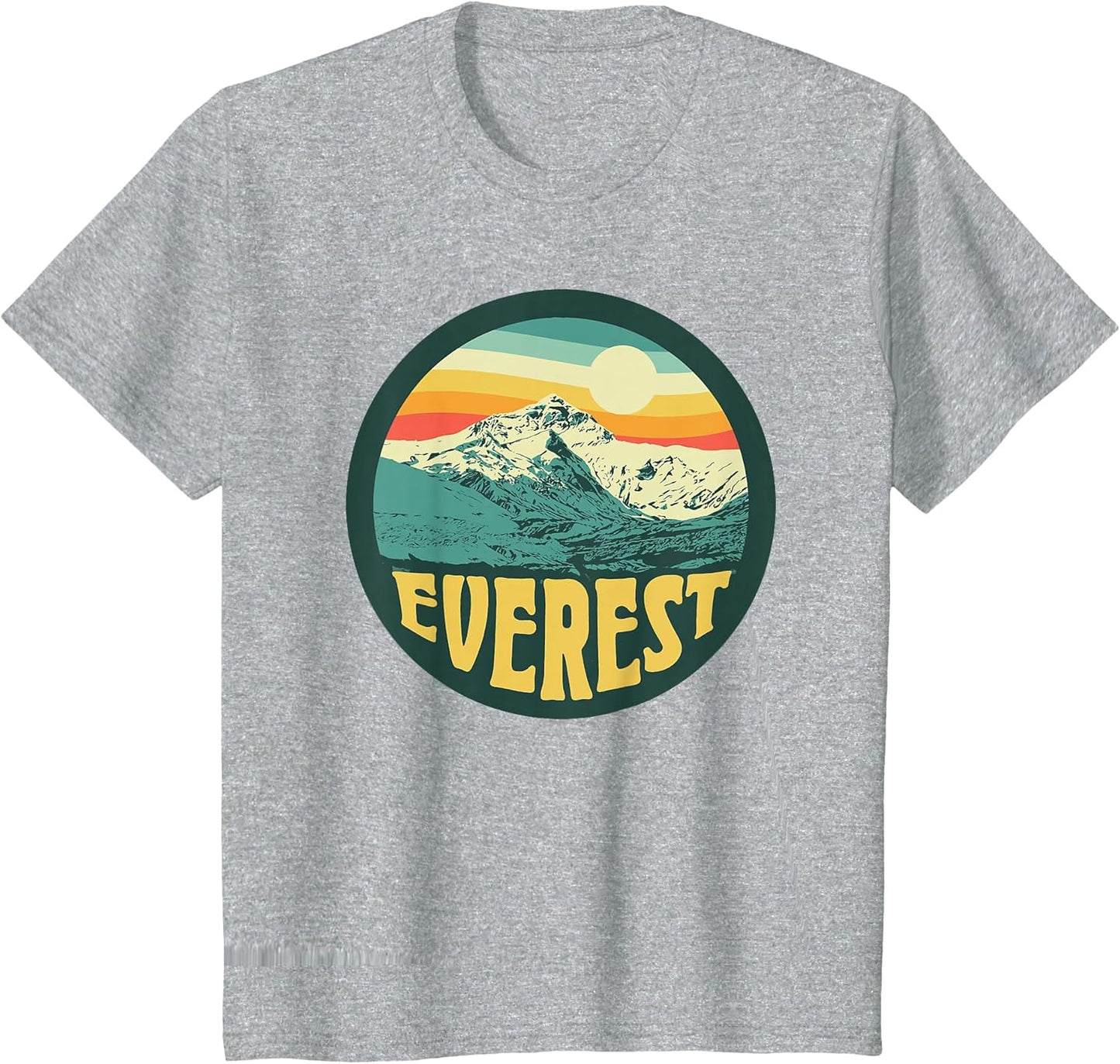 Mount Everest Himalayan Landmark Vintage 80s Graphic