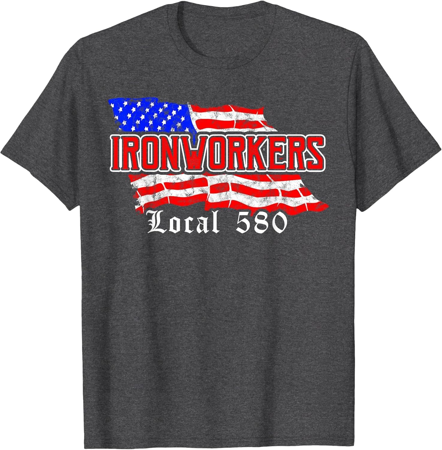 Ironworkers Local 580 NYC American Flag Patriotic