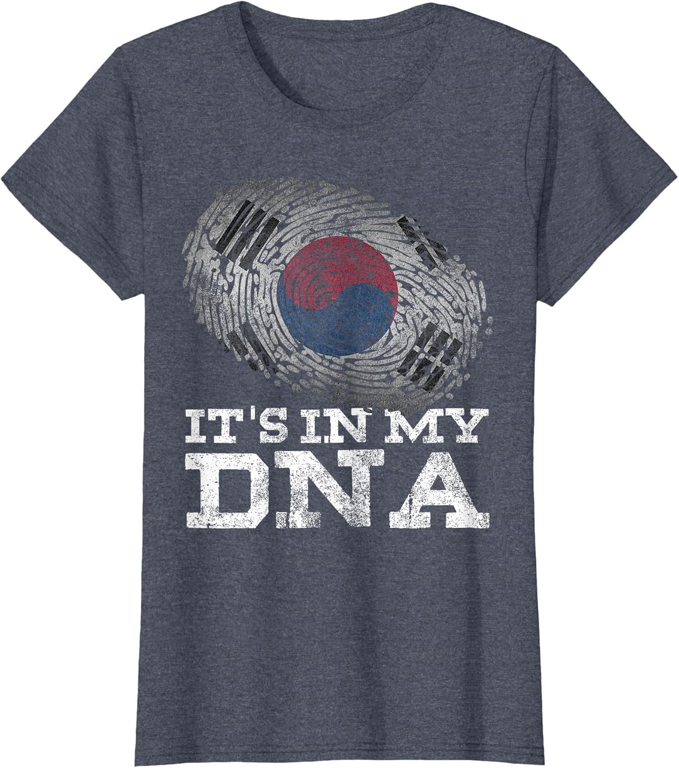 It's in My DNA South Korean Shirt Asian Gifts Korean Flag