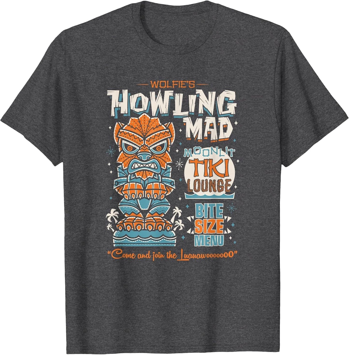 Wolf Man Creepy Cute Tiki Lounge - Vacation Surf Monster