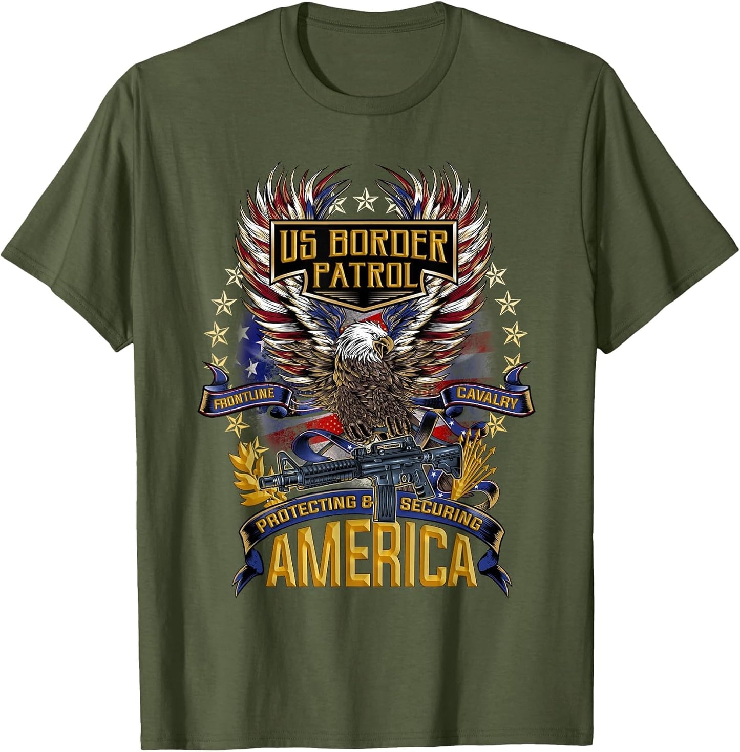 US Border Patrol & Customs Protection Security T Shirt