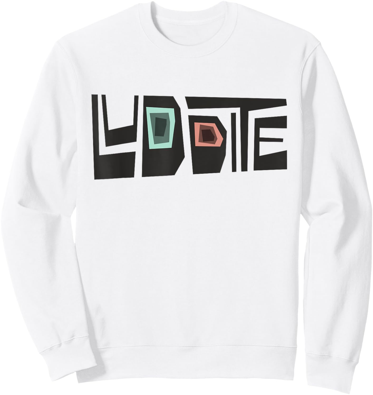 Luddite Retro Sweatshirt - Sweatshirt | White