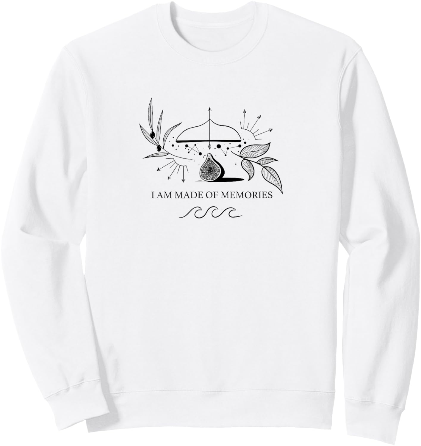 Achilles Patroclus I Am Made of Memories Poet Song Fan Art Sweatshirt - Sweatshirt | White