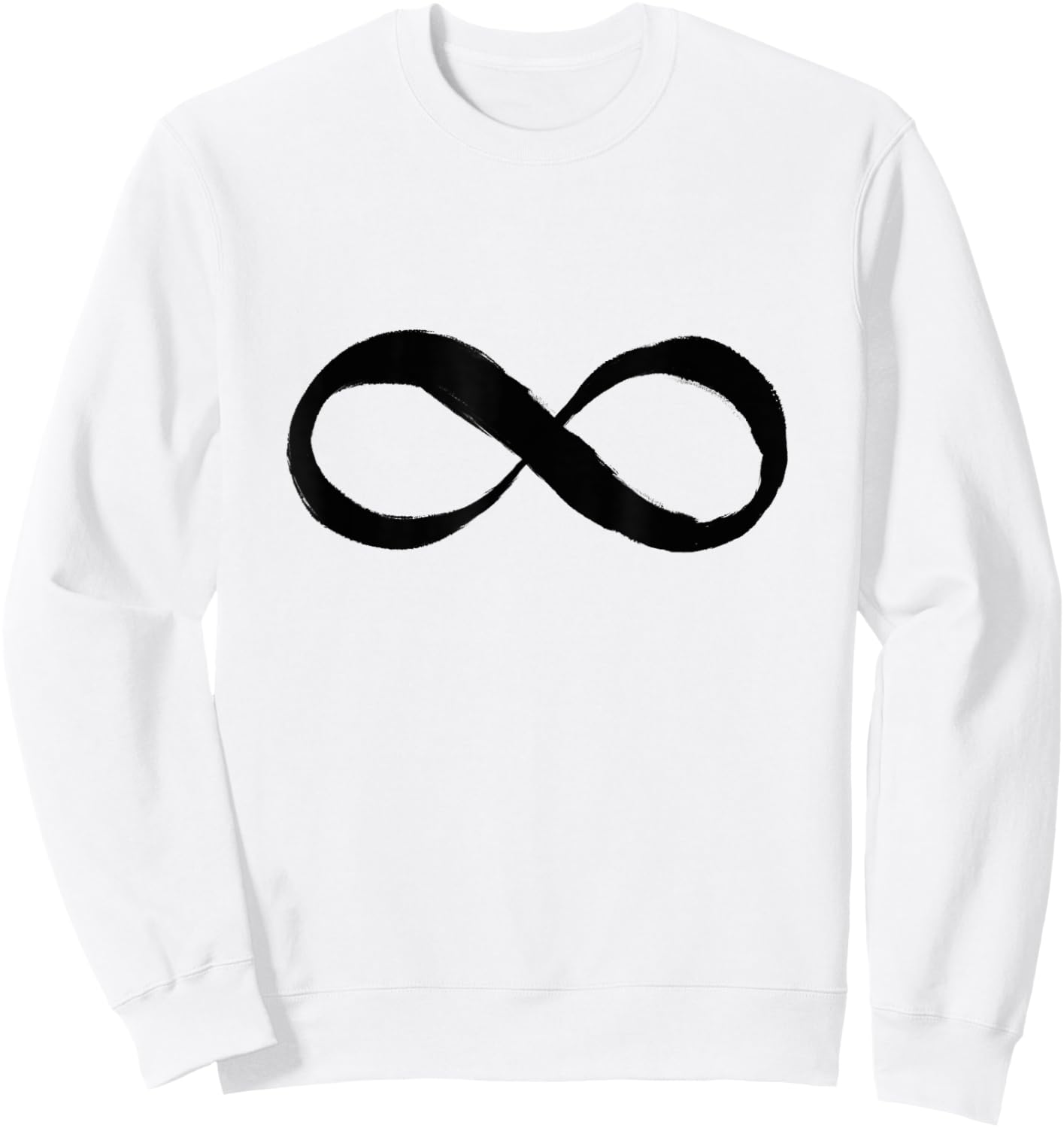 Infinity symbol Sweatshirt - Sweatshirt | White