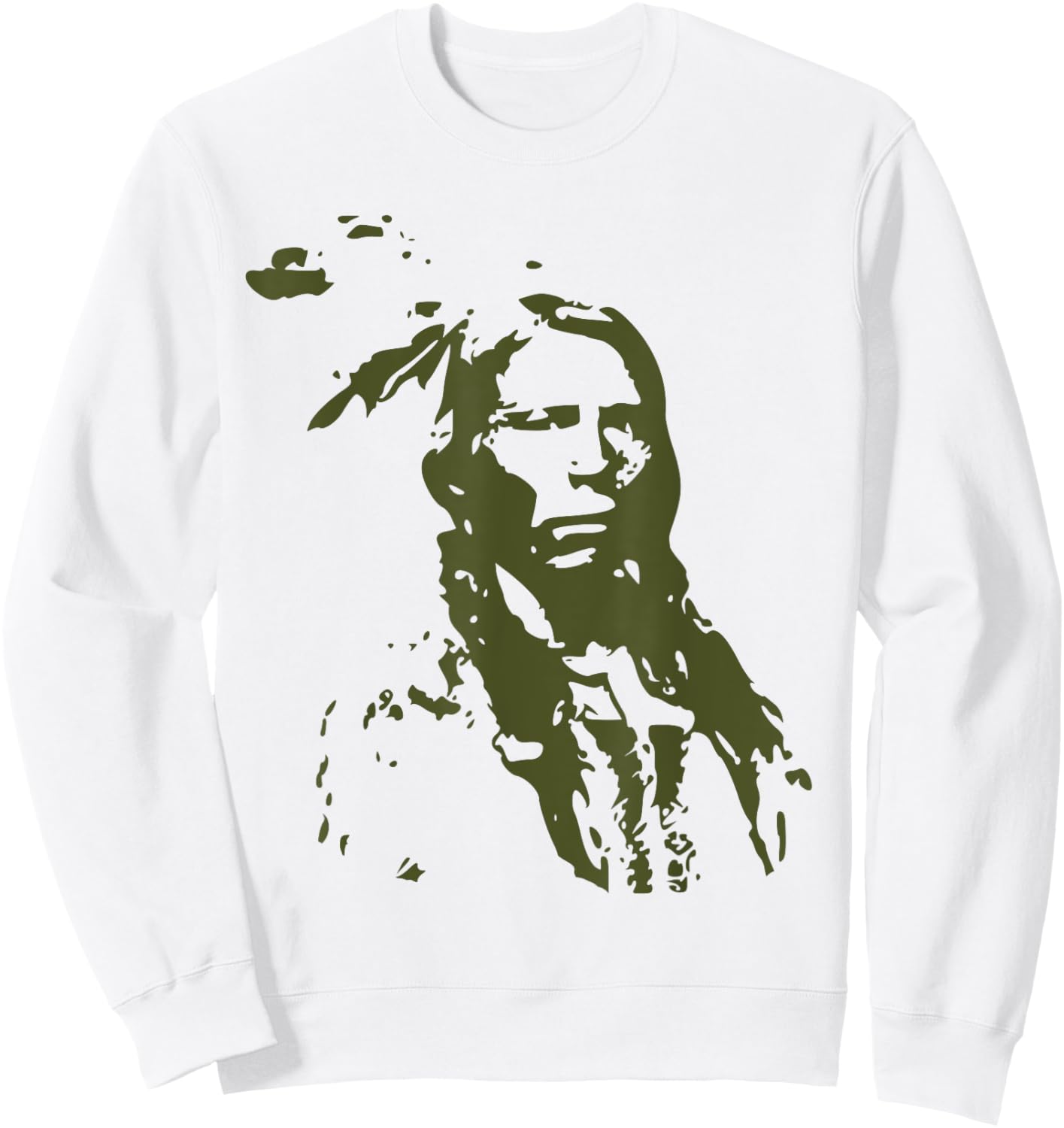 Lakota Sioux Native American Indian Pride History Sweatshirt - Sweatshirt | White