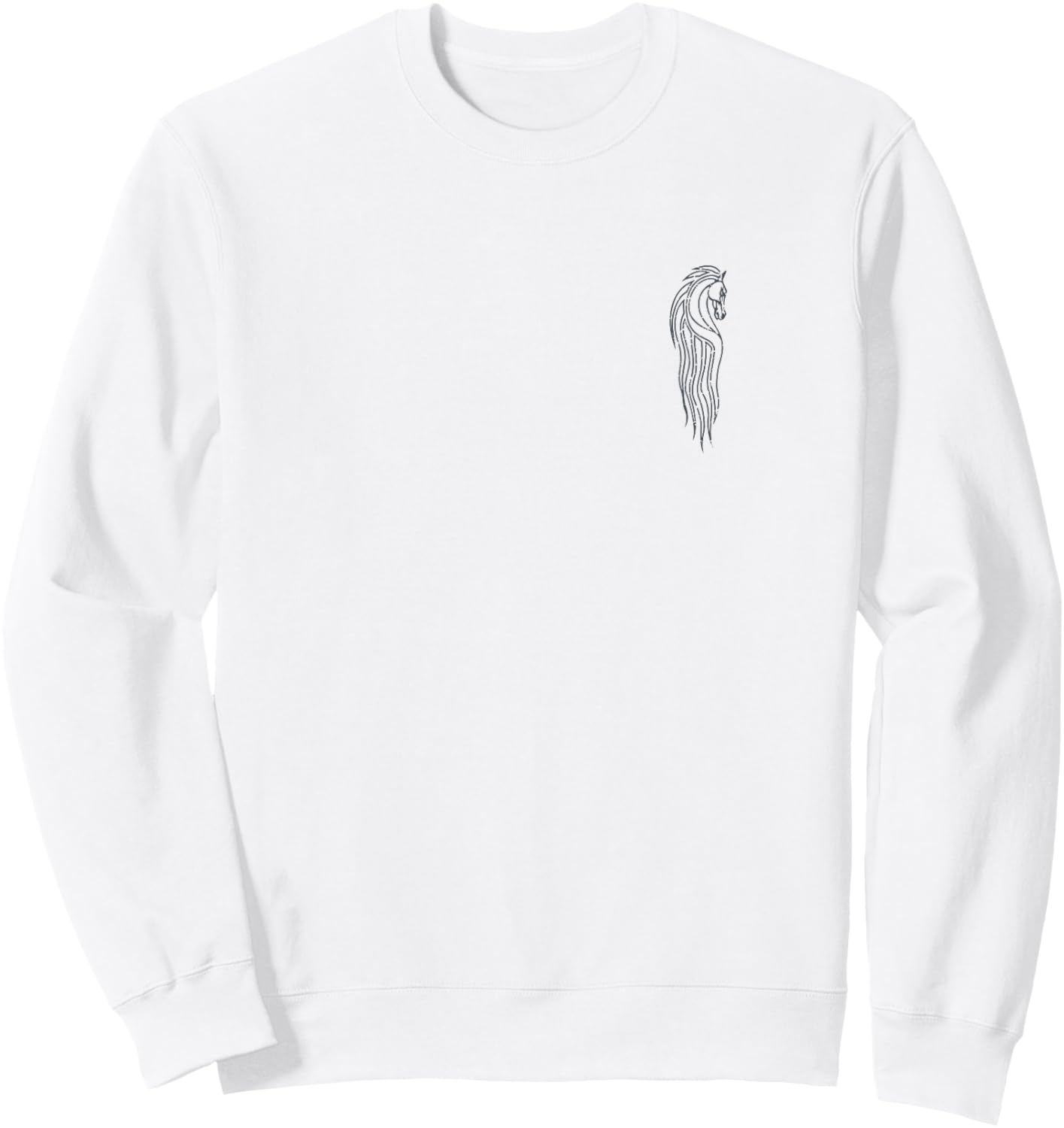 The Lord of The Rings Front Back Map and Logo Fantasy Movie Sweatshirt - Sweatshirt | White