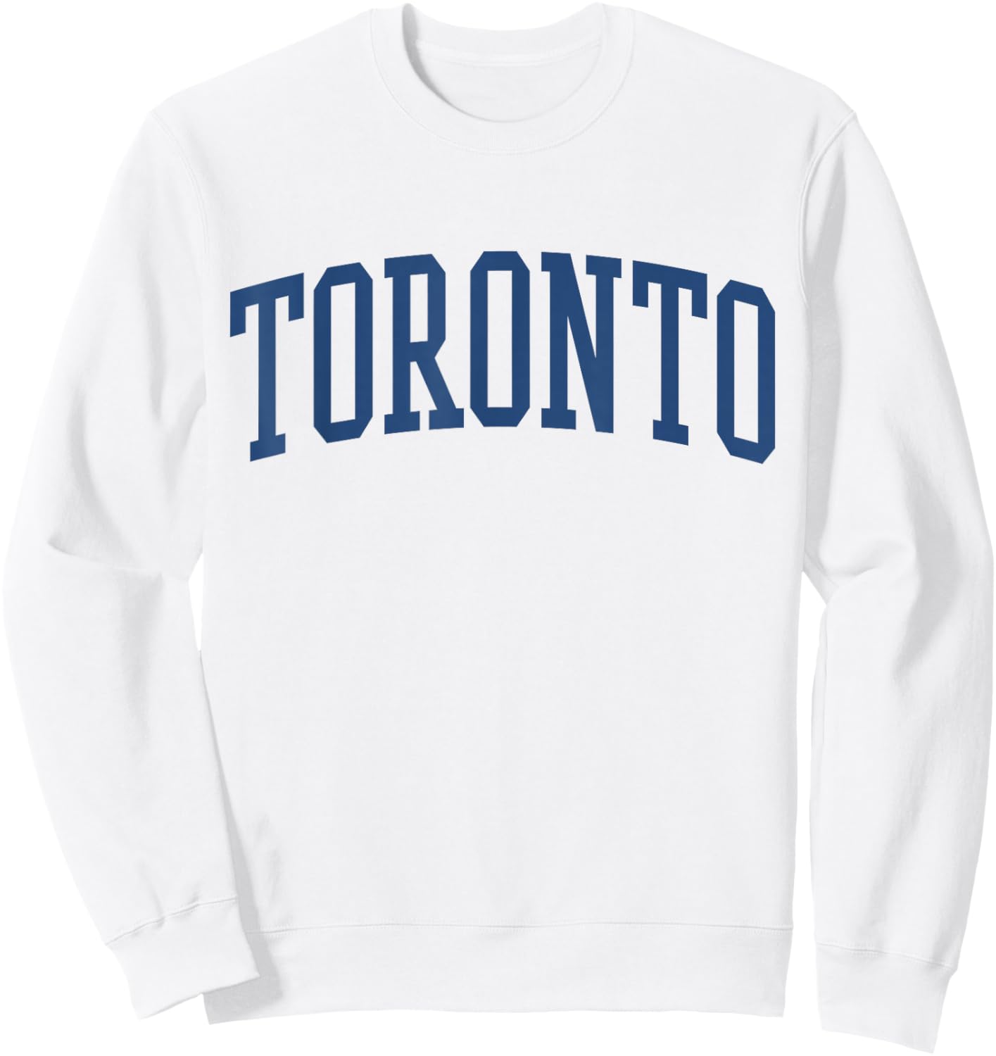 Varsity Grey Toronto Sweatshirt - Sweatshirt | White