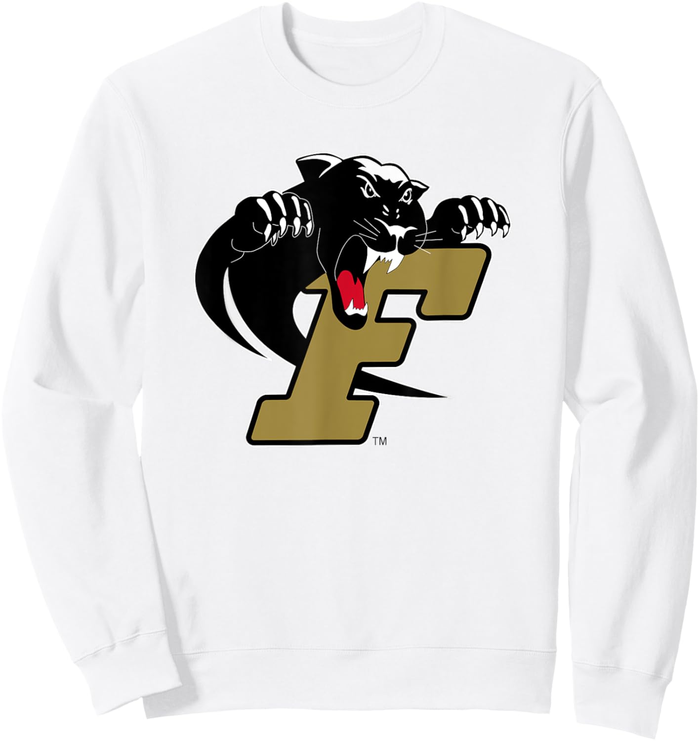 Ferrum College Athletics Ferrum Panthers Logo Sweatshirt - Sweatshirt | White