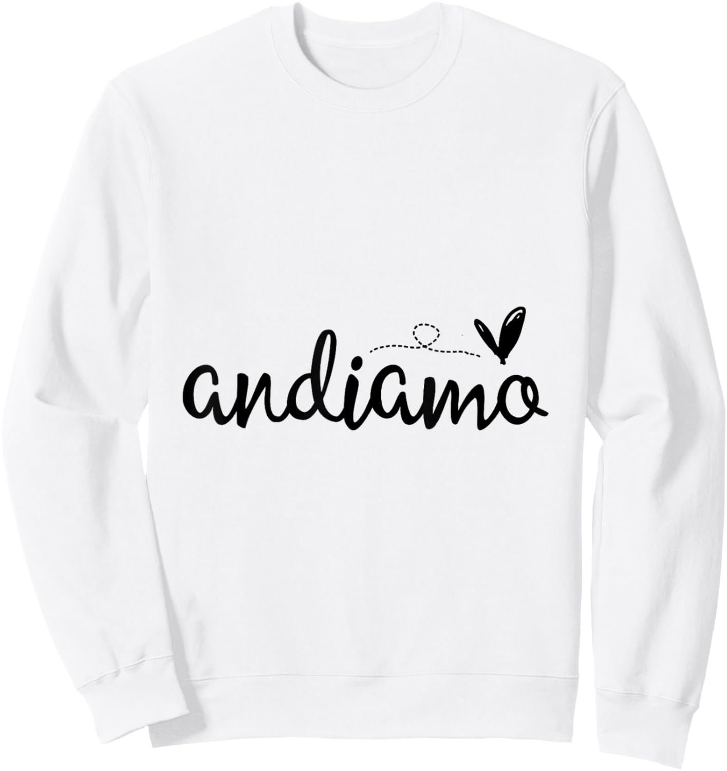 Andiamo! Sweatshirt - Sweatshirt | White