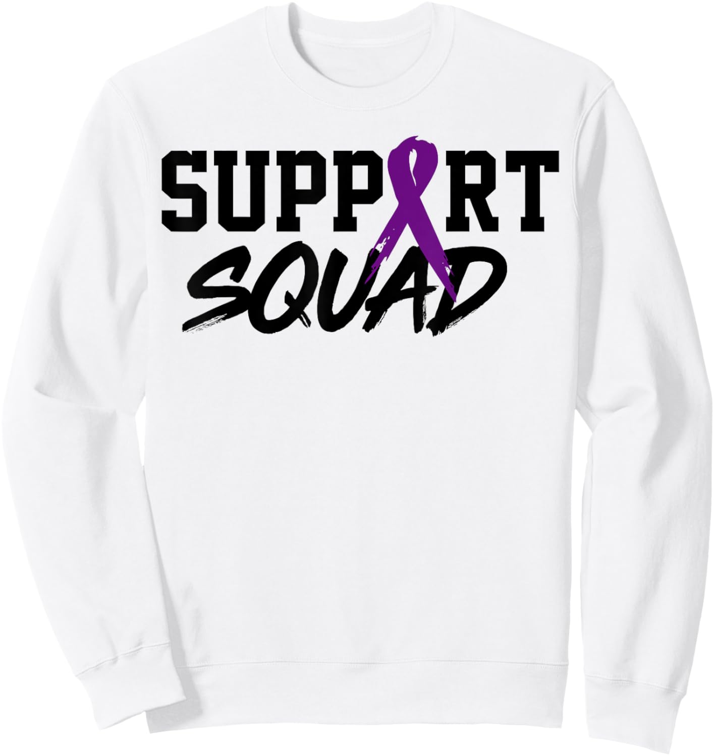 Lupus Awareness Month Support Squad Autoimmune Diseases SLE Sweatshirt - Sweatshirt | White