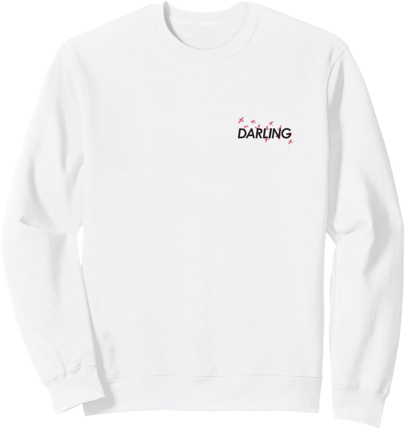 Darling Zero Two Blue Eyes Manga Novelty Sweatshirt - Sweatshirt | White