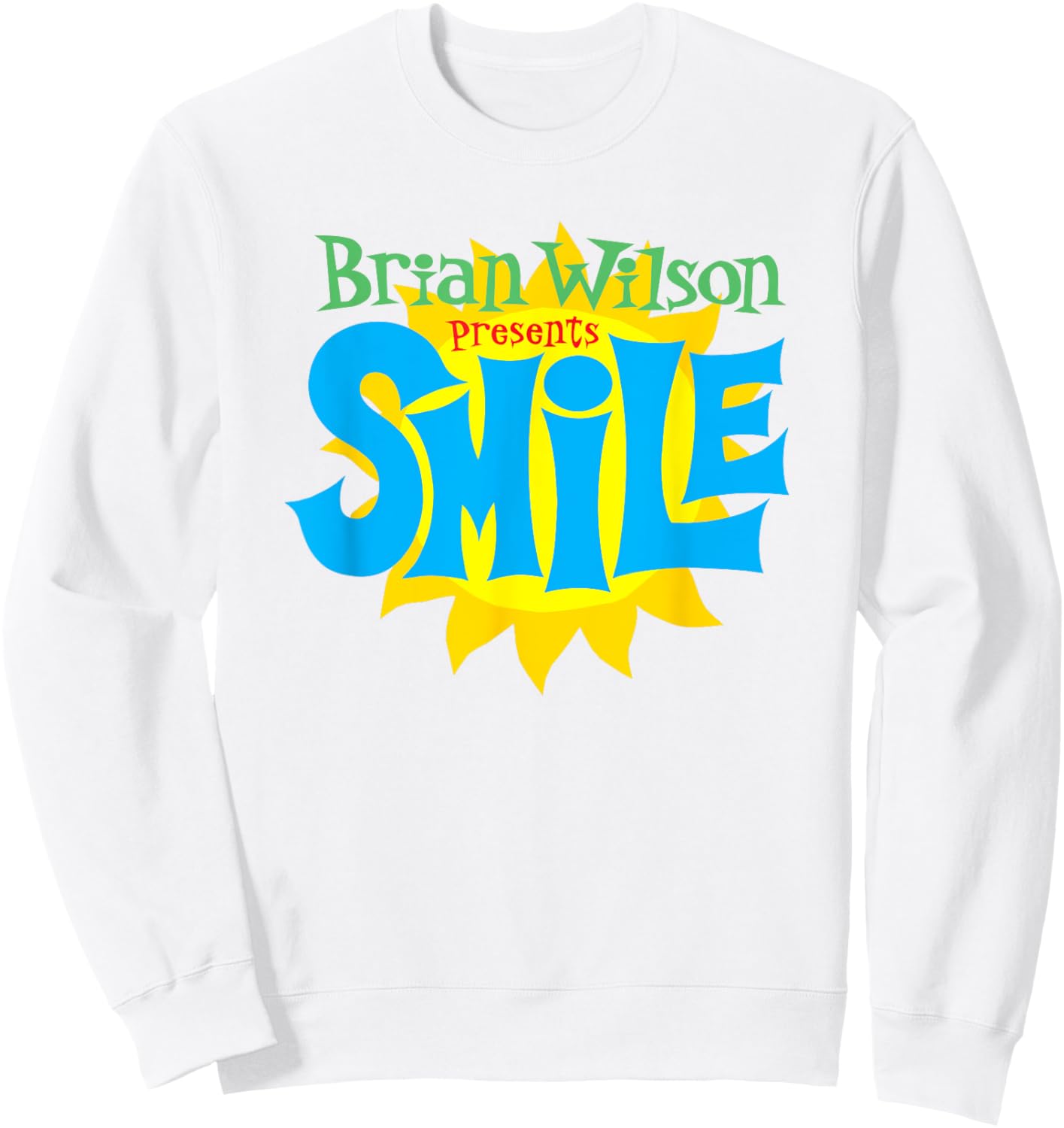 Brian Wilson - Smile Sweatshirt - Sweatshirt | White