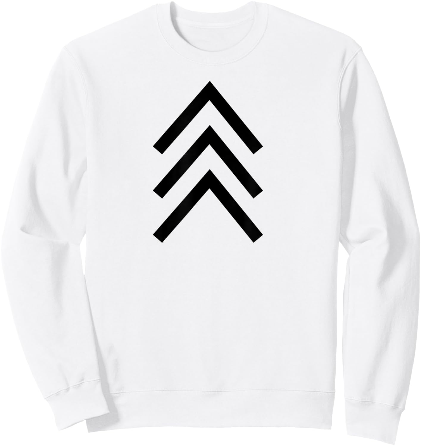 Trisomy 21 Down Syndrome Three Chromosome Arrows Sweatshirt - Sweatshirt | White