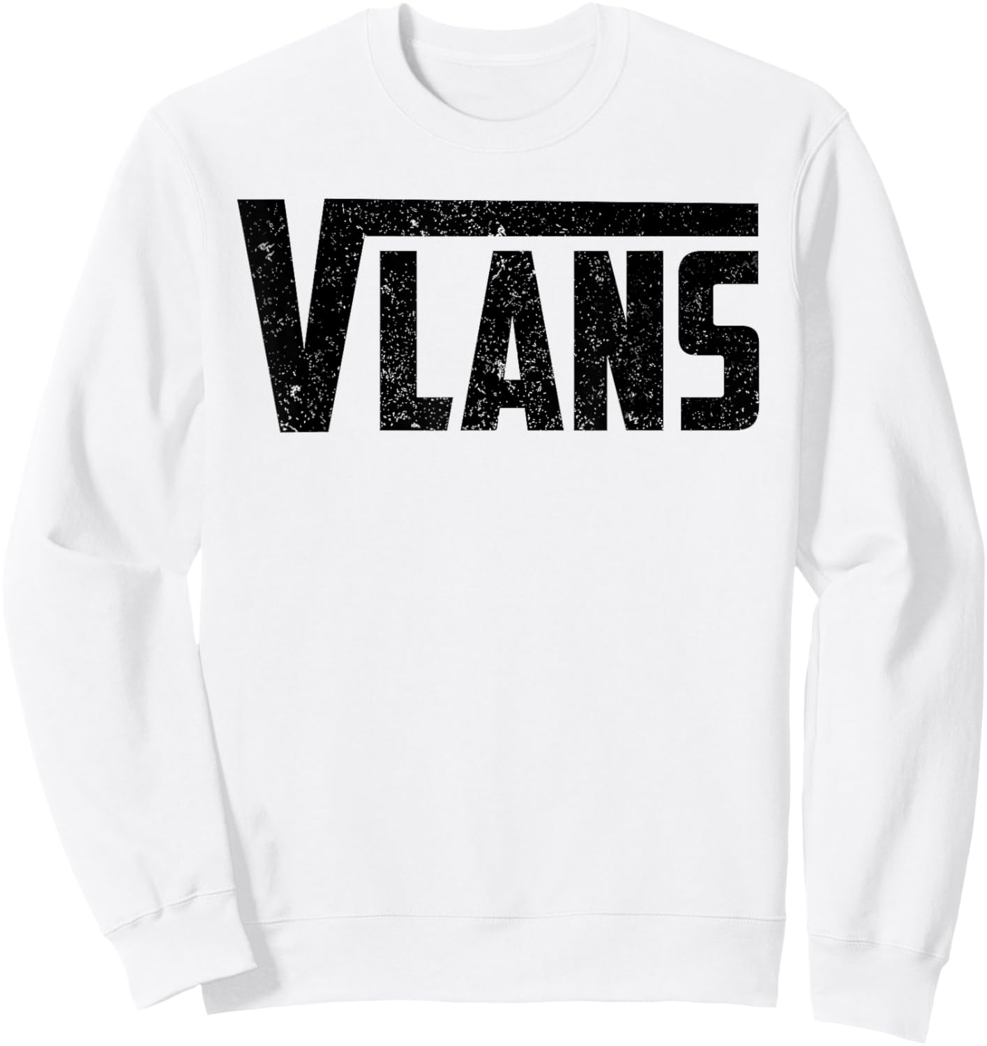 Funny Novelty VLANs Talent Unique Network Engineering Sweatshirt - Sweatshirt | White