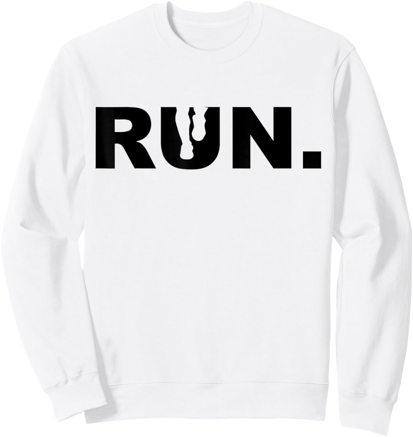 Funny Runner for Runner Best Run Sports for Run Lover Sweatshirt - Sweatshirt | White