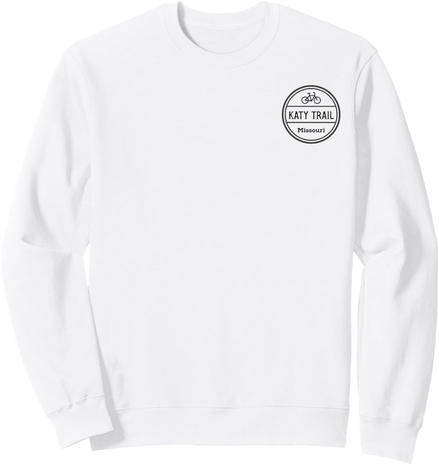 Katy Trail Missouri Emblem Sweatshirt - Sweatshirt | White