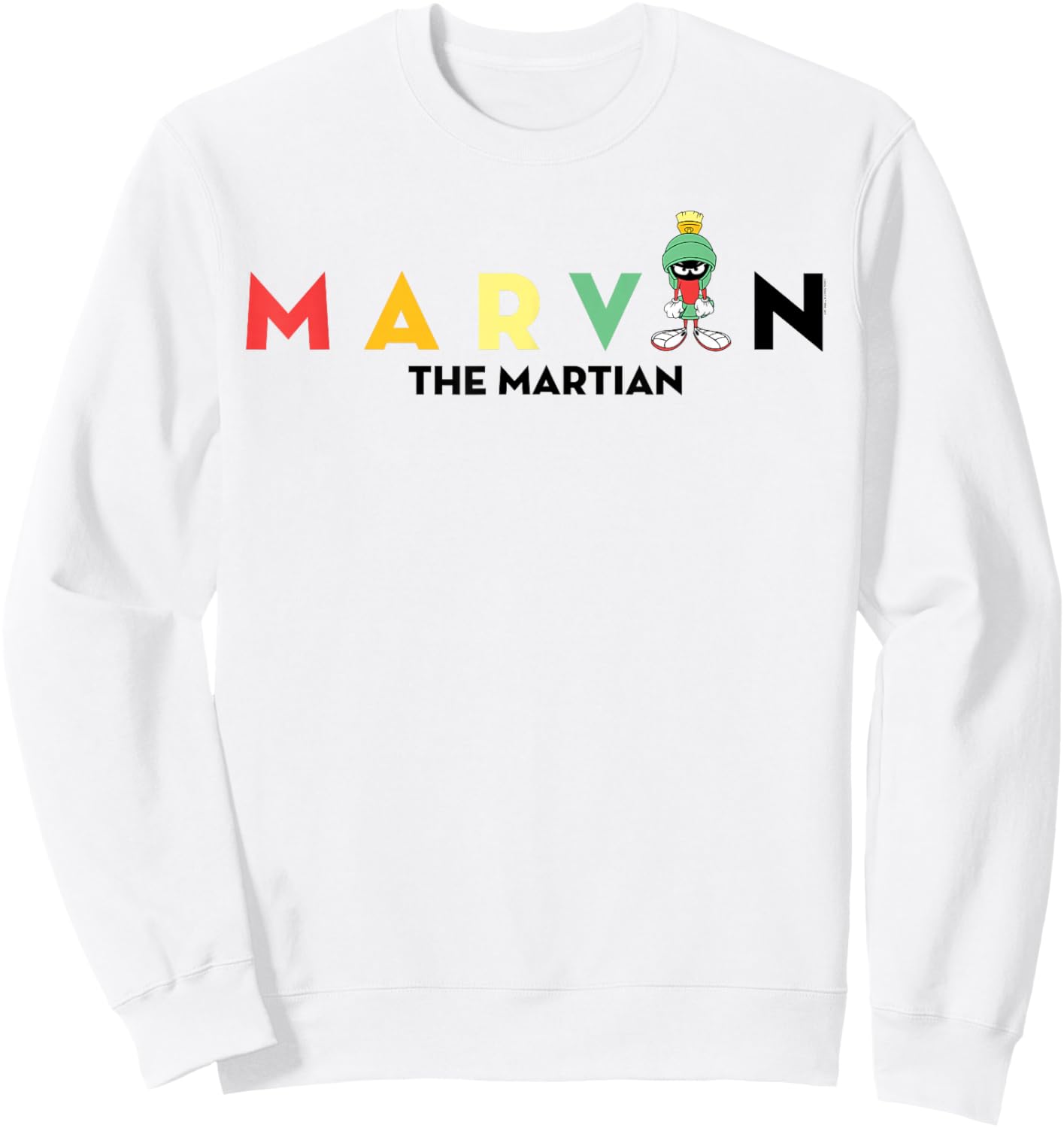 Marvin The Martian Sweatshirt - Sweatshirt | White