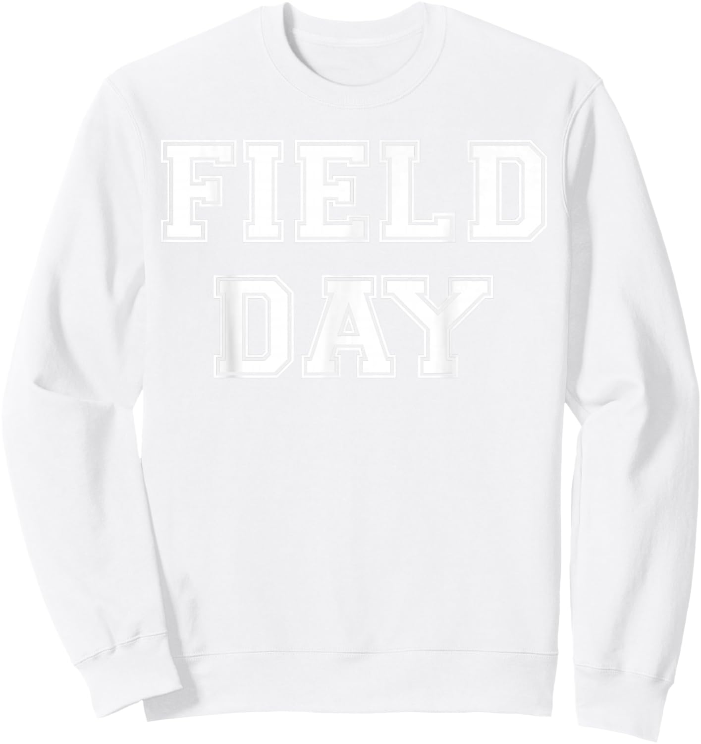 Matching School Field Day 2022 teachers students kids Red Sweatshirt - Sweatshirt | White