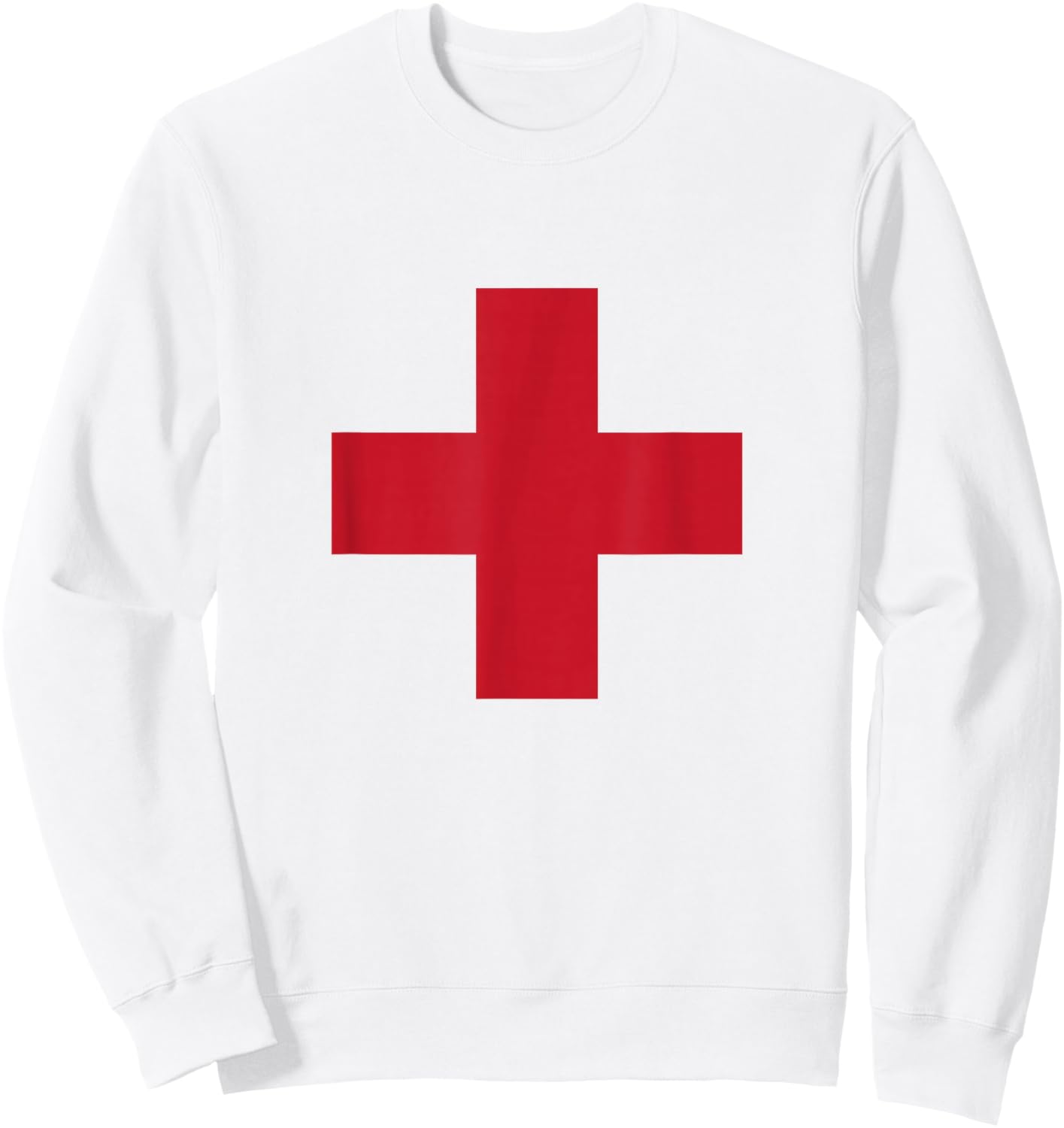 First Aid Paramedic Medical Doctor Costume Halloween Costume Sweatshirt - Sweatshirt | White