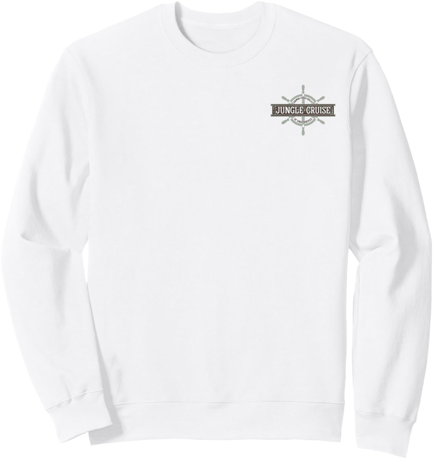 Disney Jungle Cruise Your Dreamboat Has Arrived Front & Back Sweatshirt - Sweatshirt | White