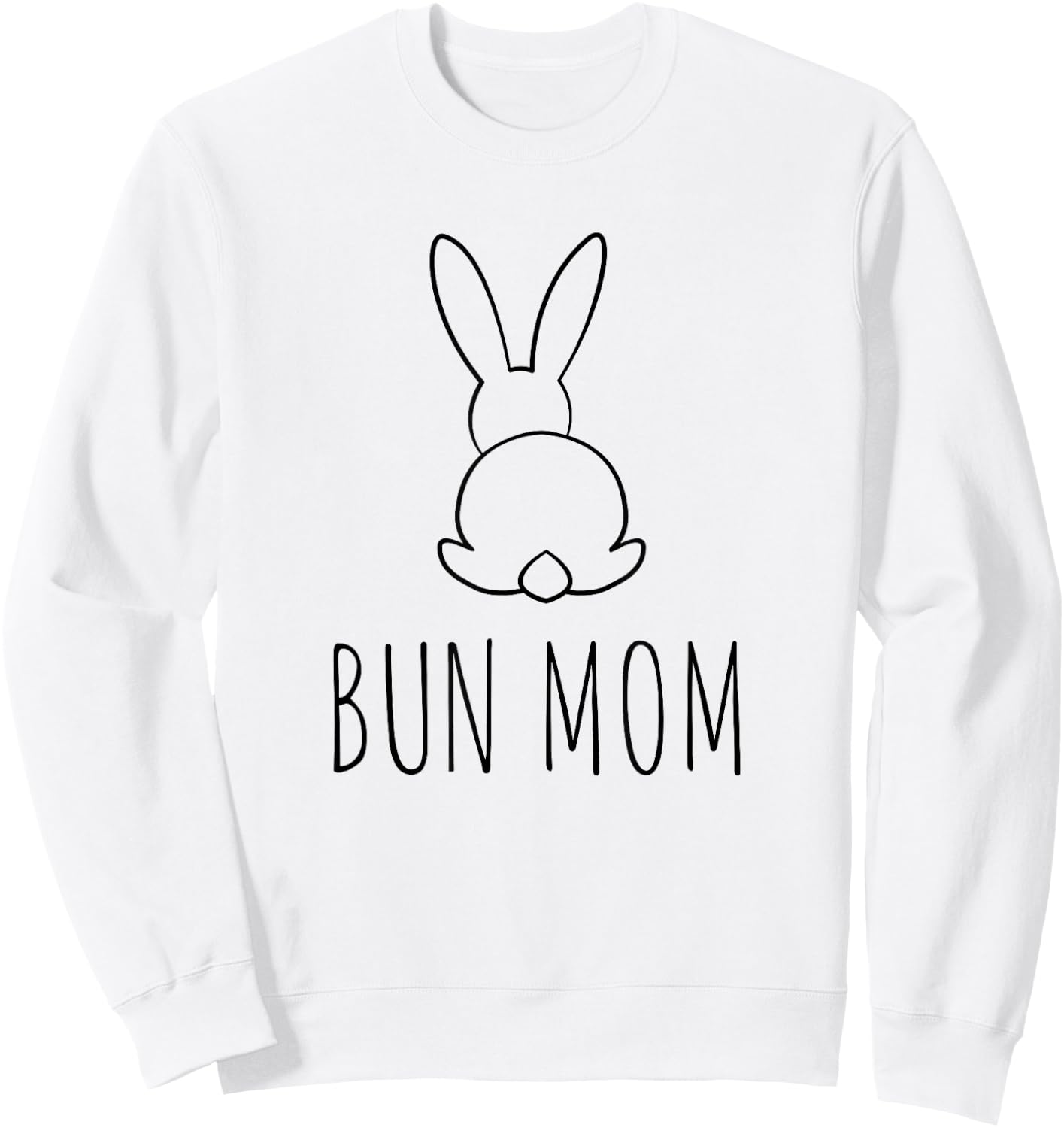 Bunny Mom Sweatshirt - Sweatshirt | White