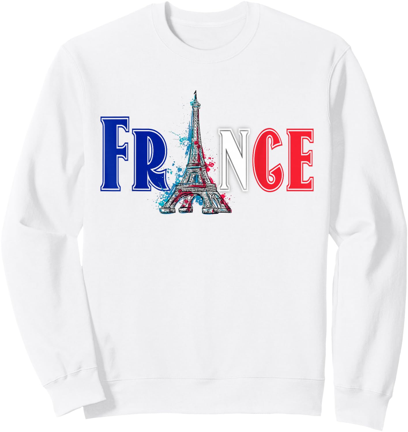 French Girls, France Flag Kids, France Women, Kids France Sweatshirt - Sweatshirt | White