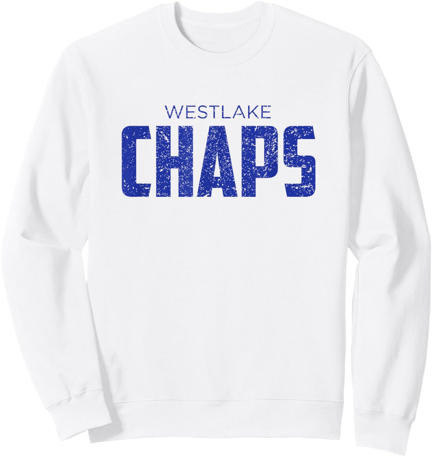 Westlake Chaps Westlake Texas Westlake Chaparrals HS Sweatshirt - Sweatshirt | White