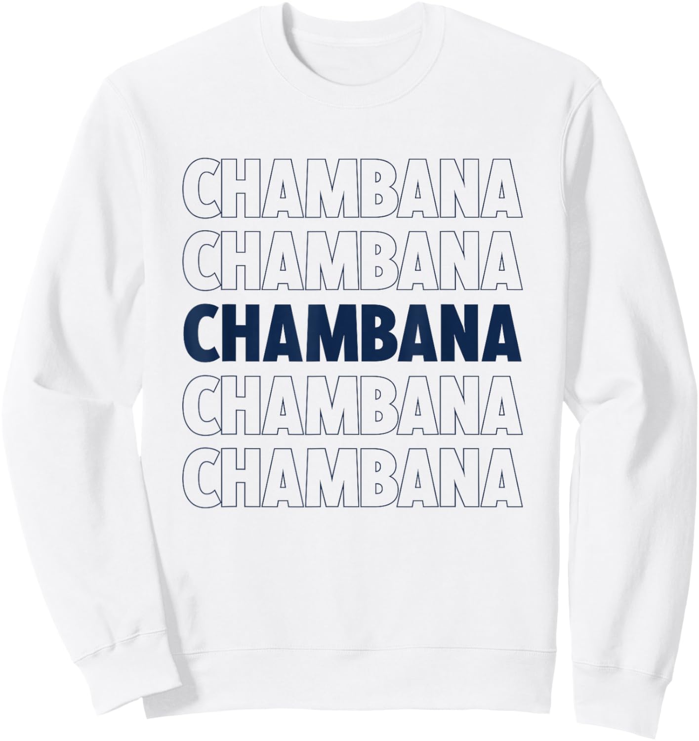 Champaign Urbana Illinois Home State Sweatshirt - Sweatshirt | White