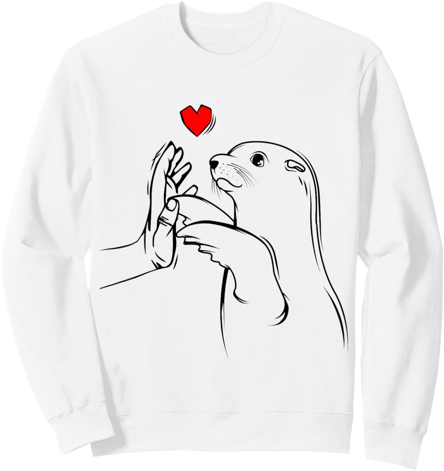Seal Sea Lion Seal Children Women Girls Sweatshirt - Sweatshirt | White