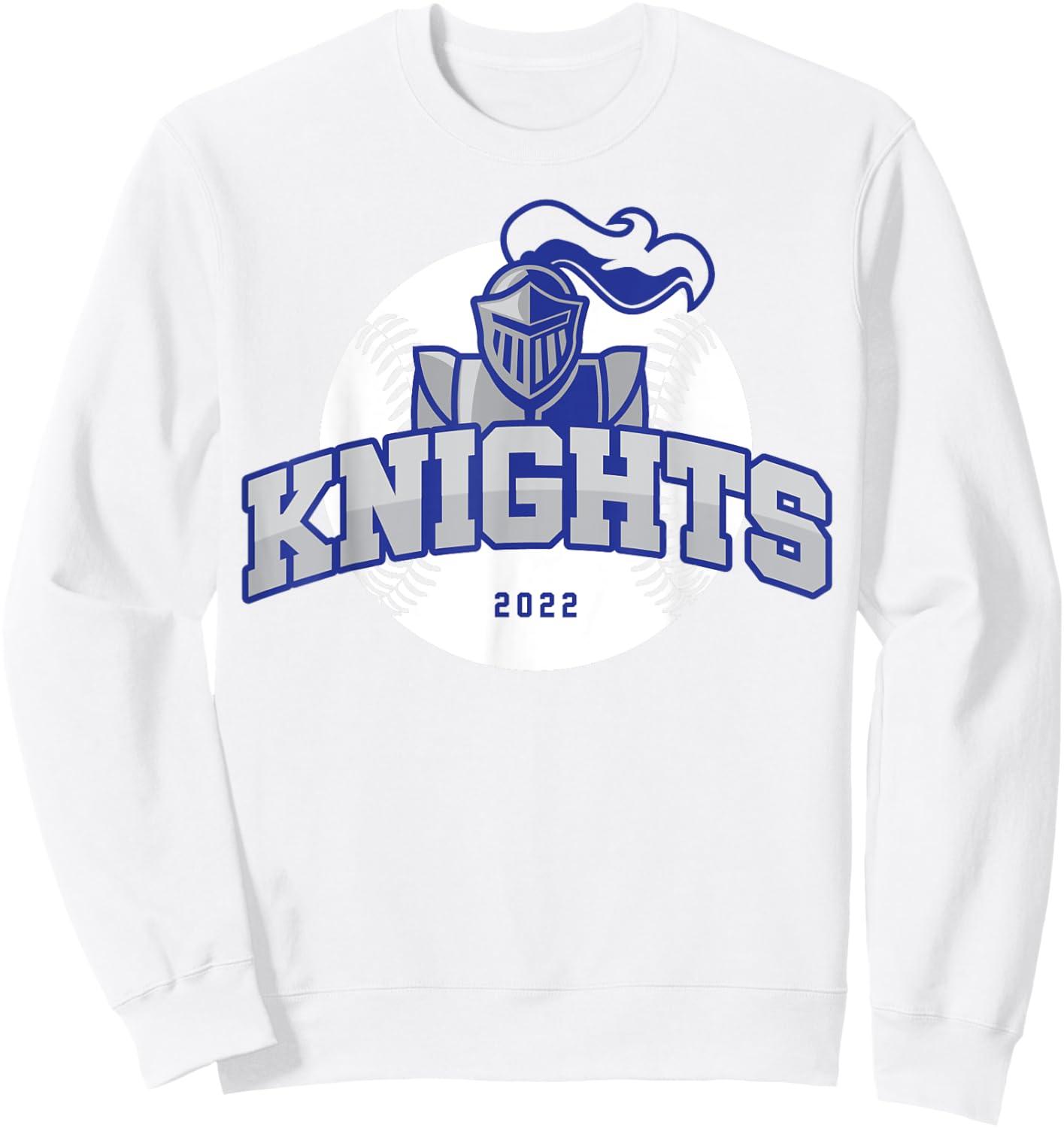 Knights Baseball Little League 2022 Sweatshirt - Sweatshirt | White