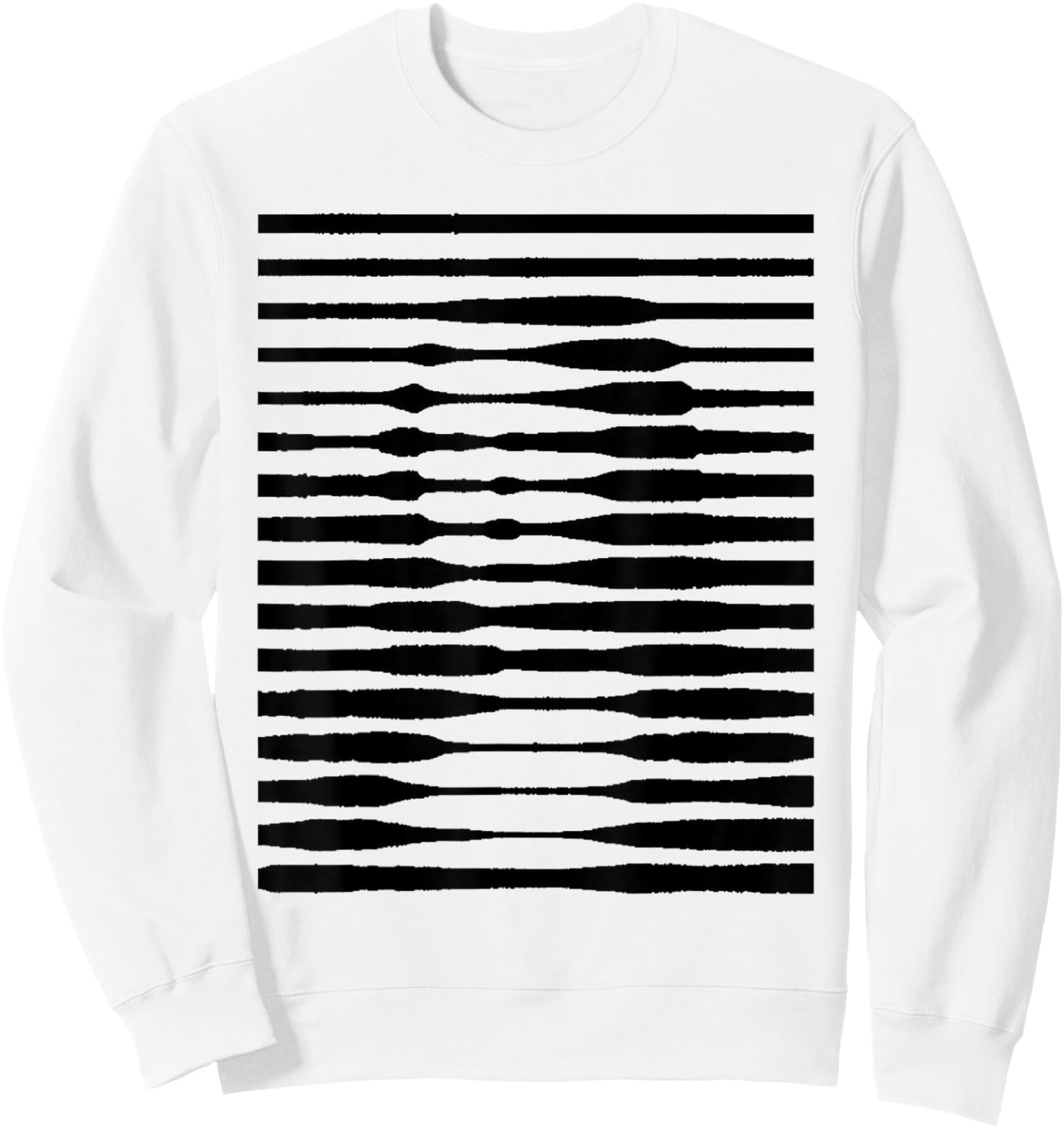 Funny Mona Illusion Lisa Painting Art da Art Vinci Sweatshirt - Sweatshirt | White
