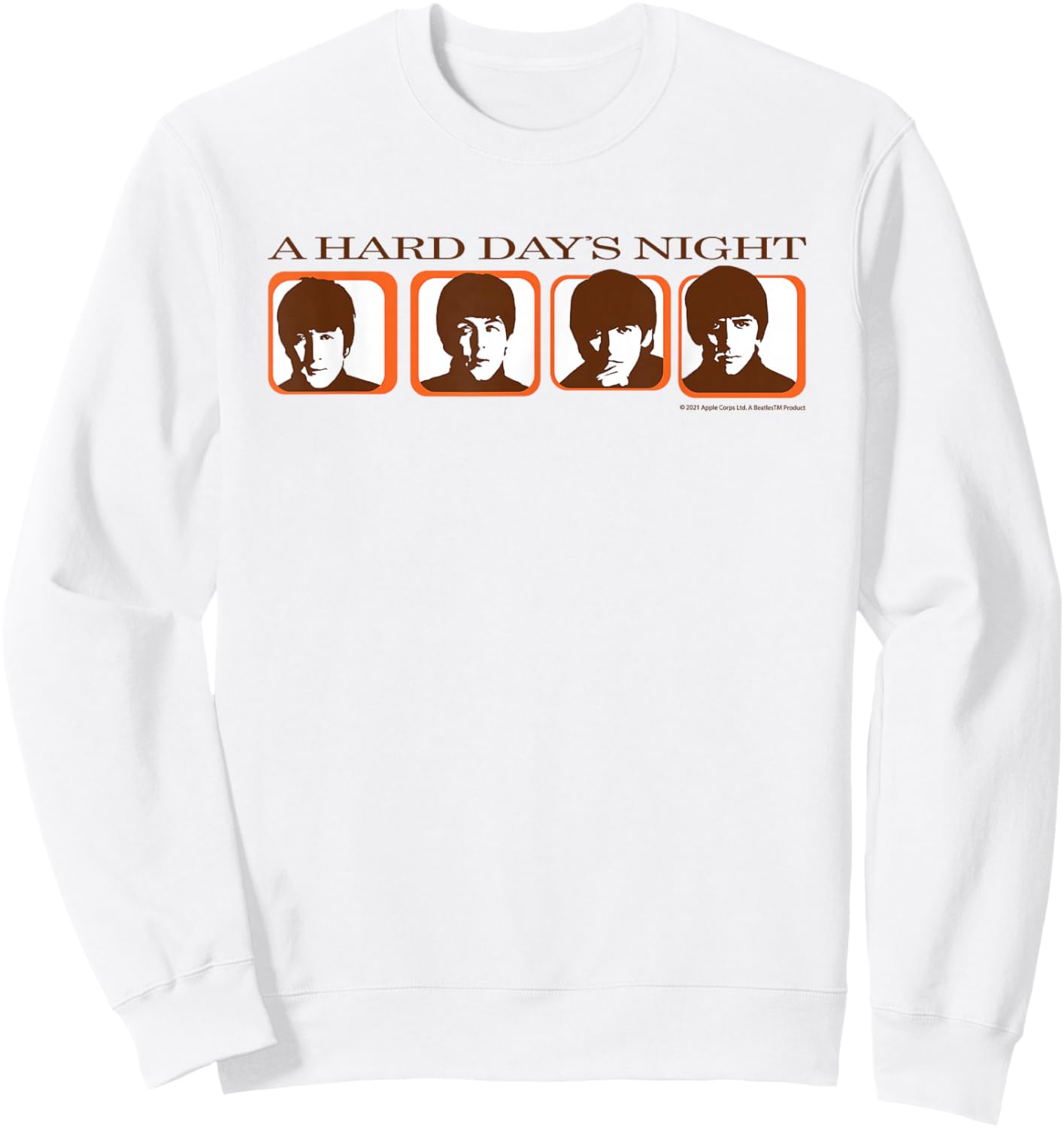 The Beatles - A Hard Days Night Sweatshirt - Sweatshirt | White