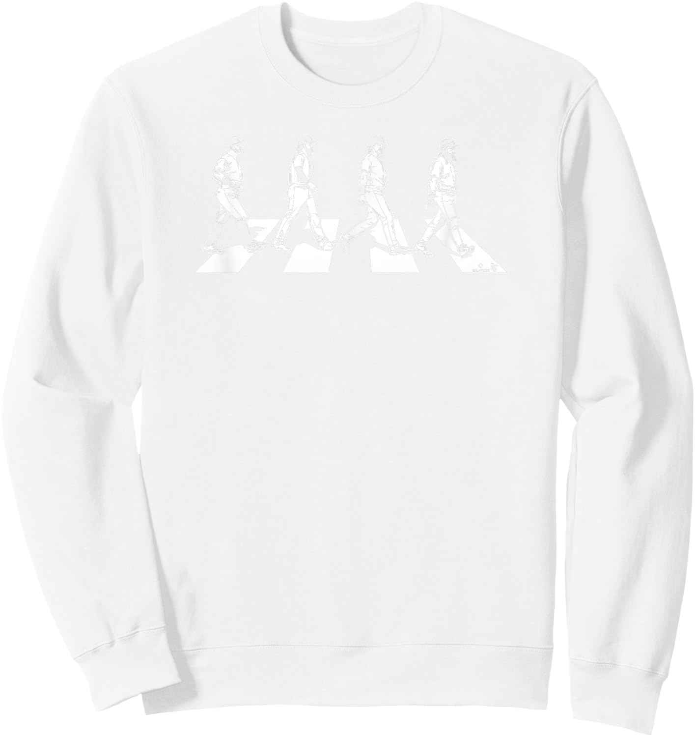 BreakingT London Series - Philadelphia Baseball , Small, Red Sweatshirt - Sweatshirt | White