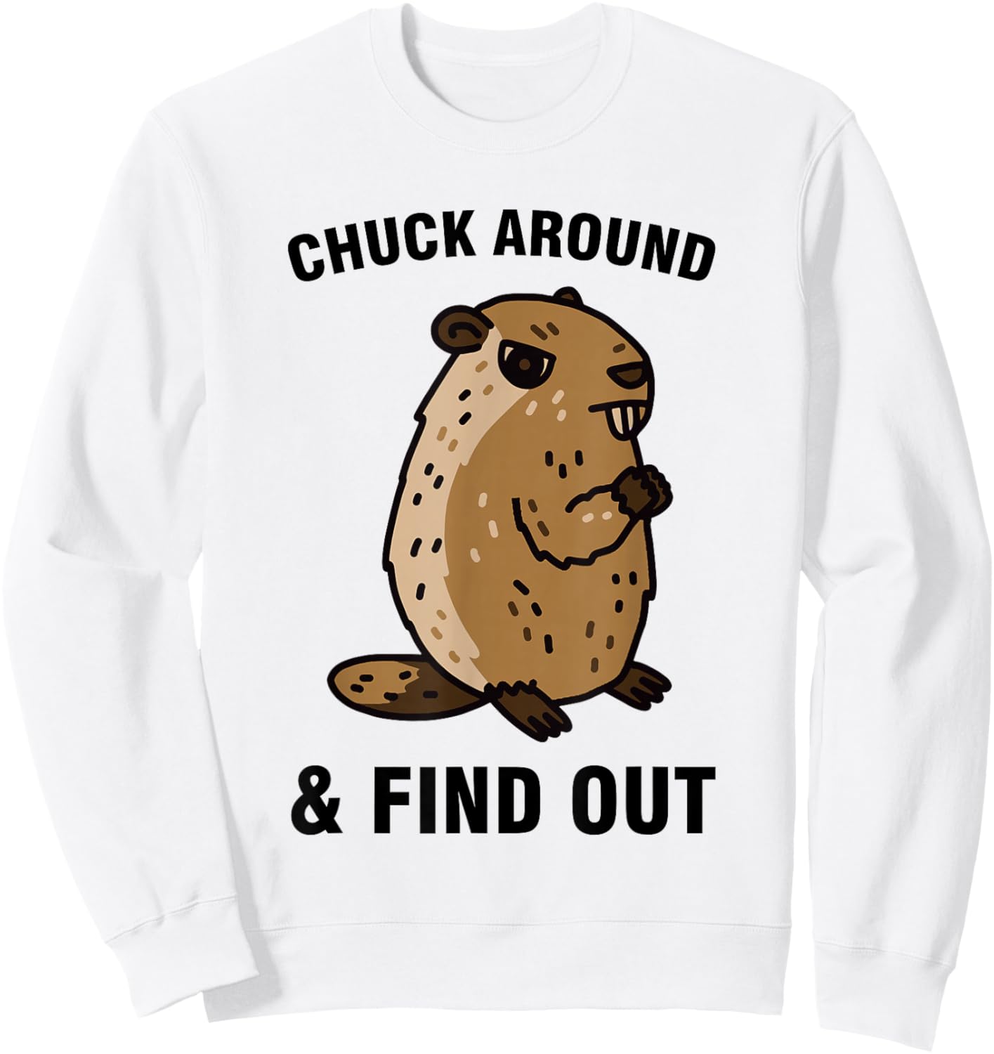 Chuck around and find out Sweatshirt - Sweatshirt | White