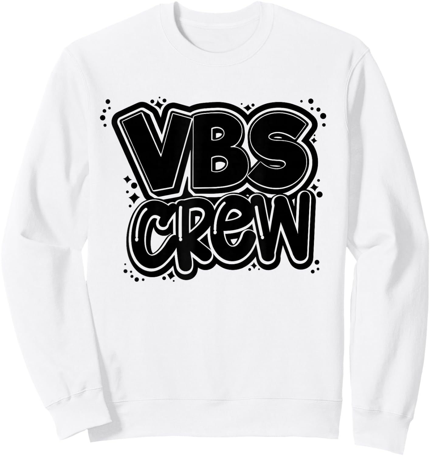 VBS CREW, staff students volunteers Sweatshirt - Sweatshirt | White