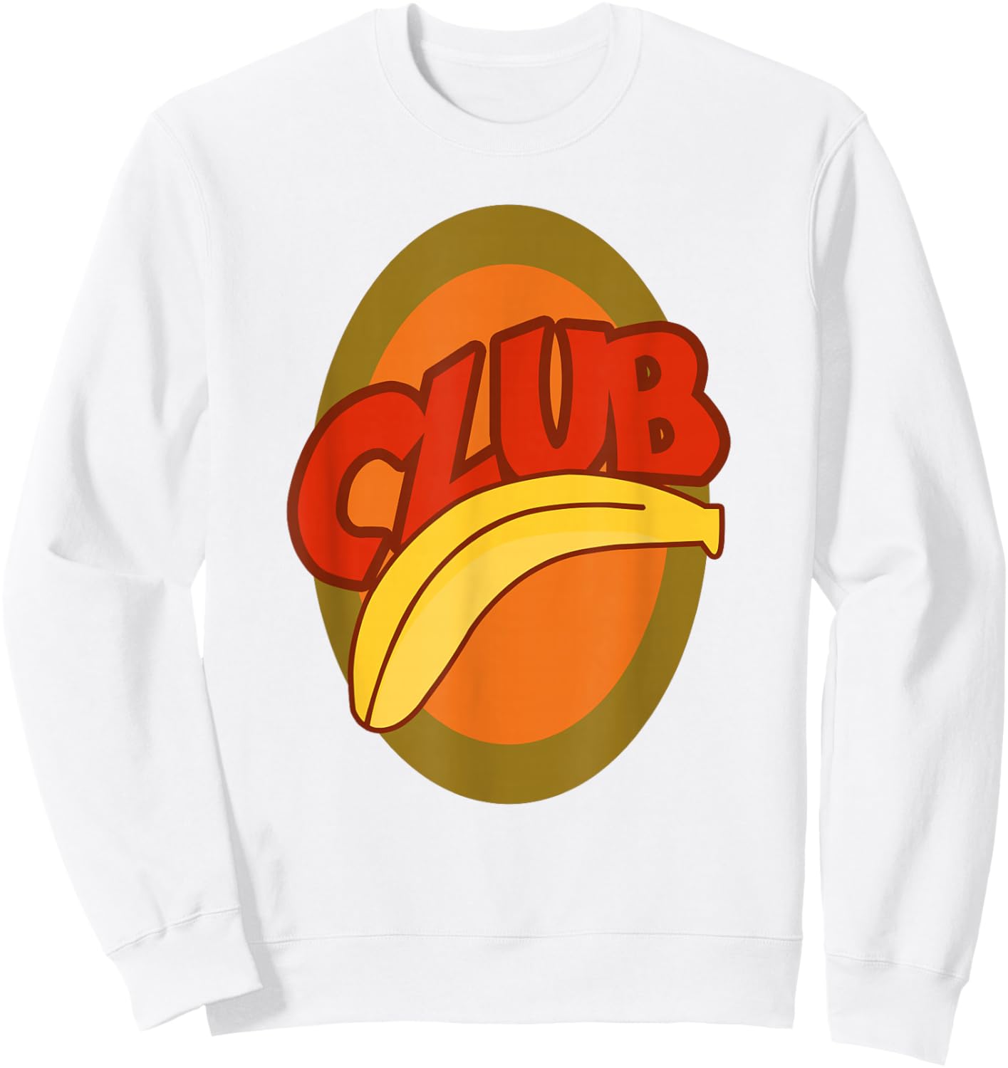 Disney Kim Possible Club Banana Logo Sweatshirt - Sweatshirt | White