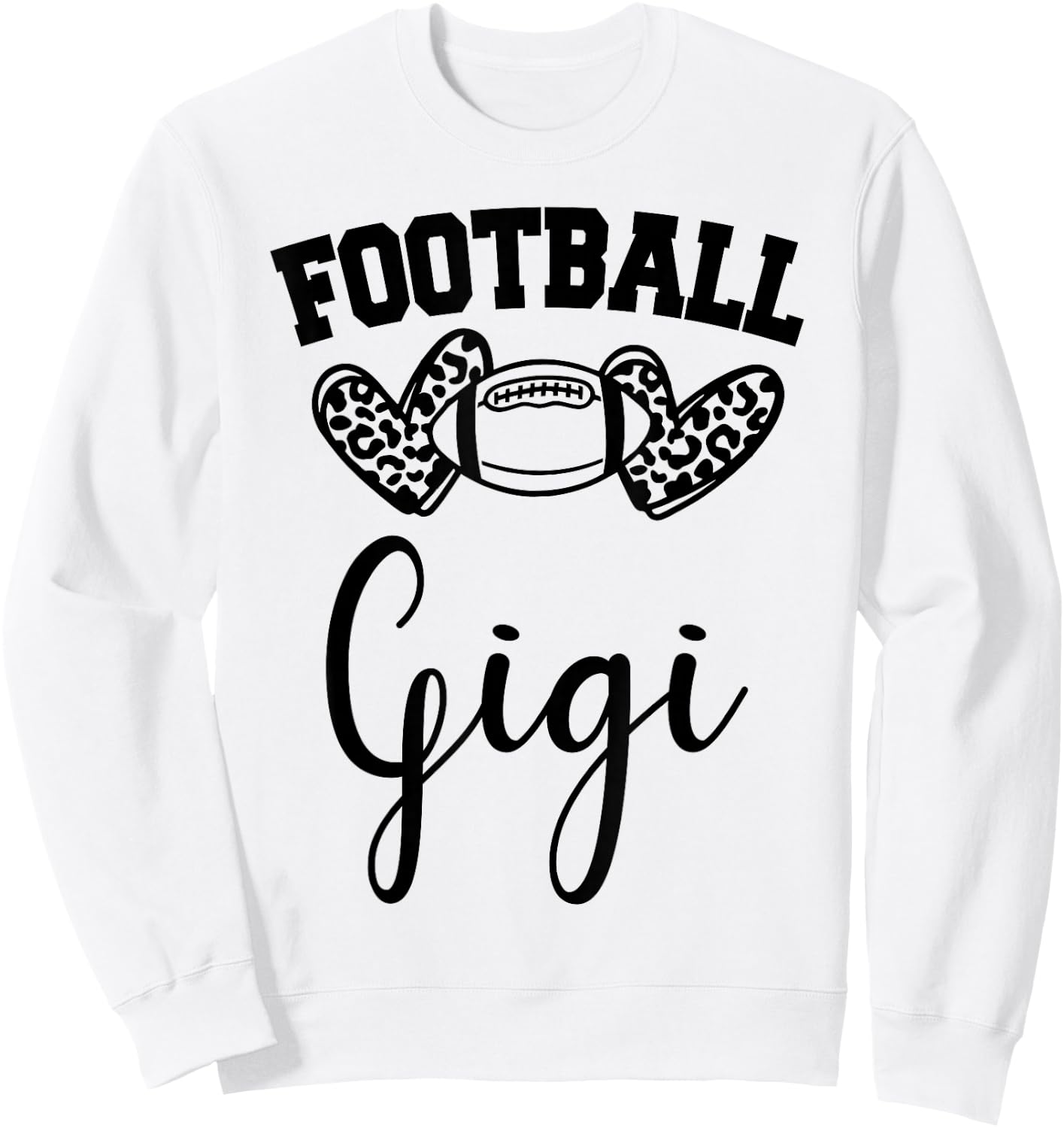 American Football Gigi Football Family Matching Sweatshirt - Sweatshirt | White