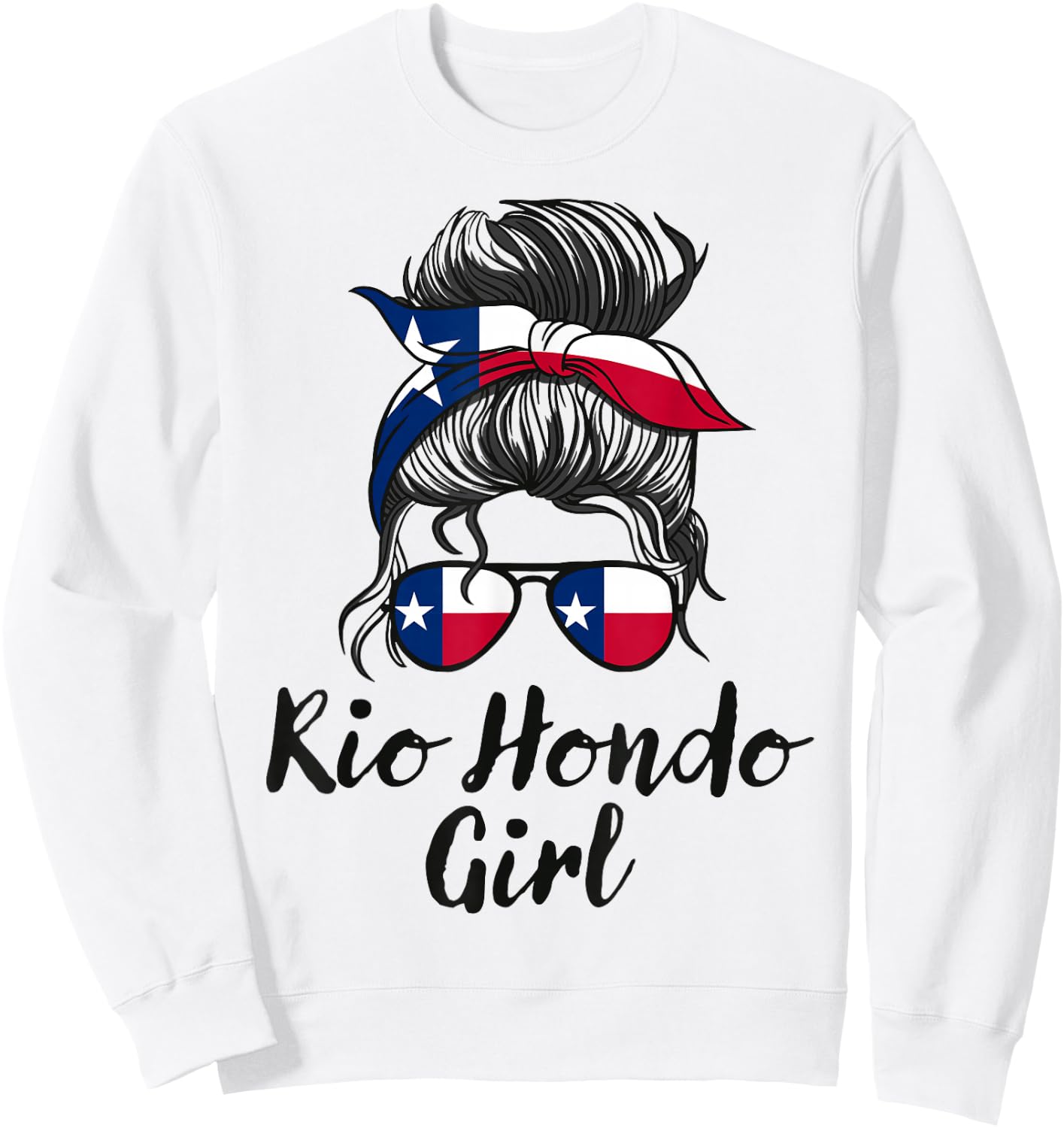 Rio Hondo Texas Women Girl Sweatshirt - Sweatshirt | White