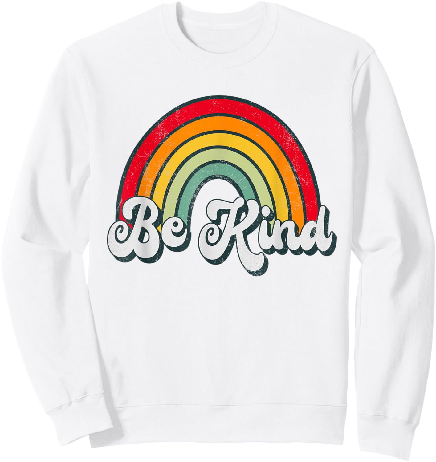 Unity Day Orange Teacher Kindness AntiBullying Retro Be Kind Women Kids Sweatshirt - Sweatshirt | White