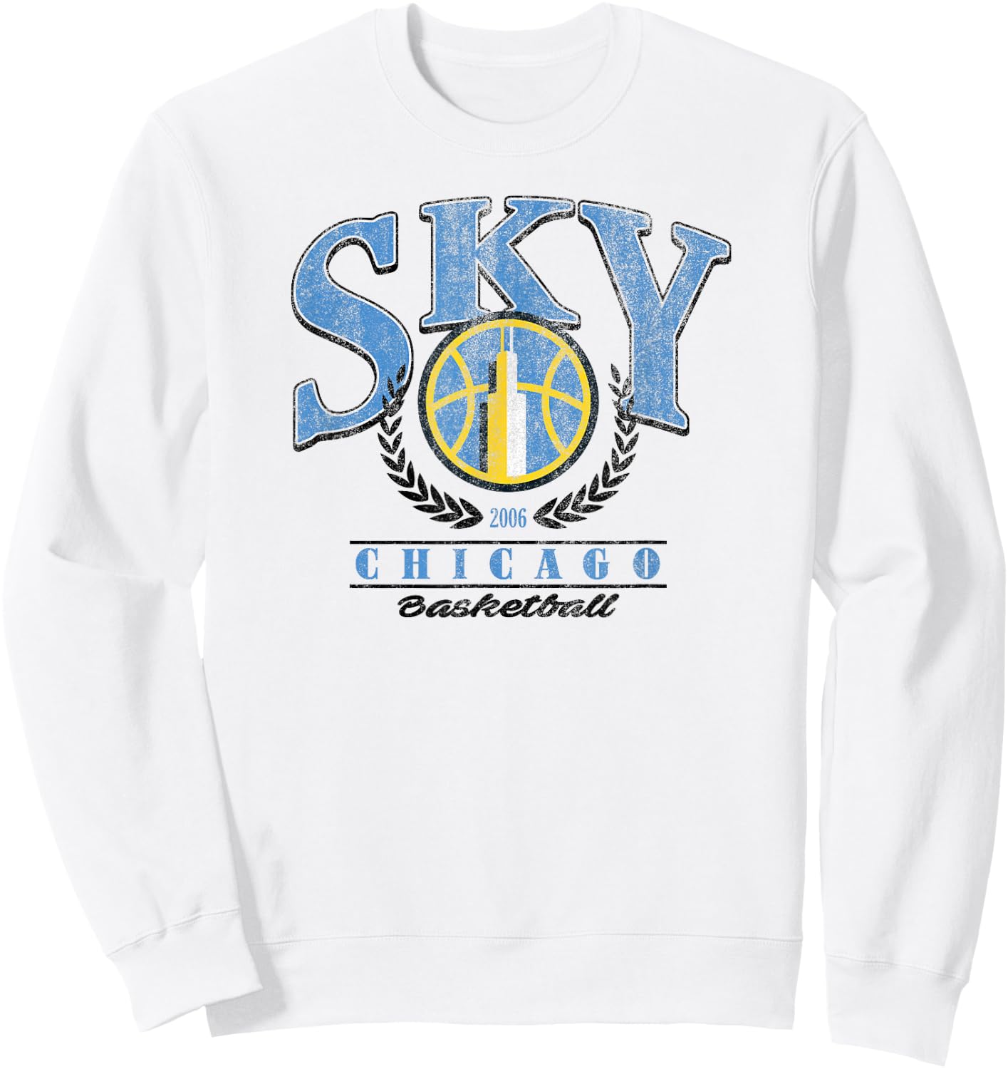 WNBA Chicago Sky Top Class Sweatshirt - Sweatshirt | White
