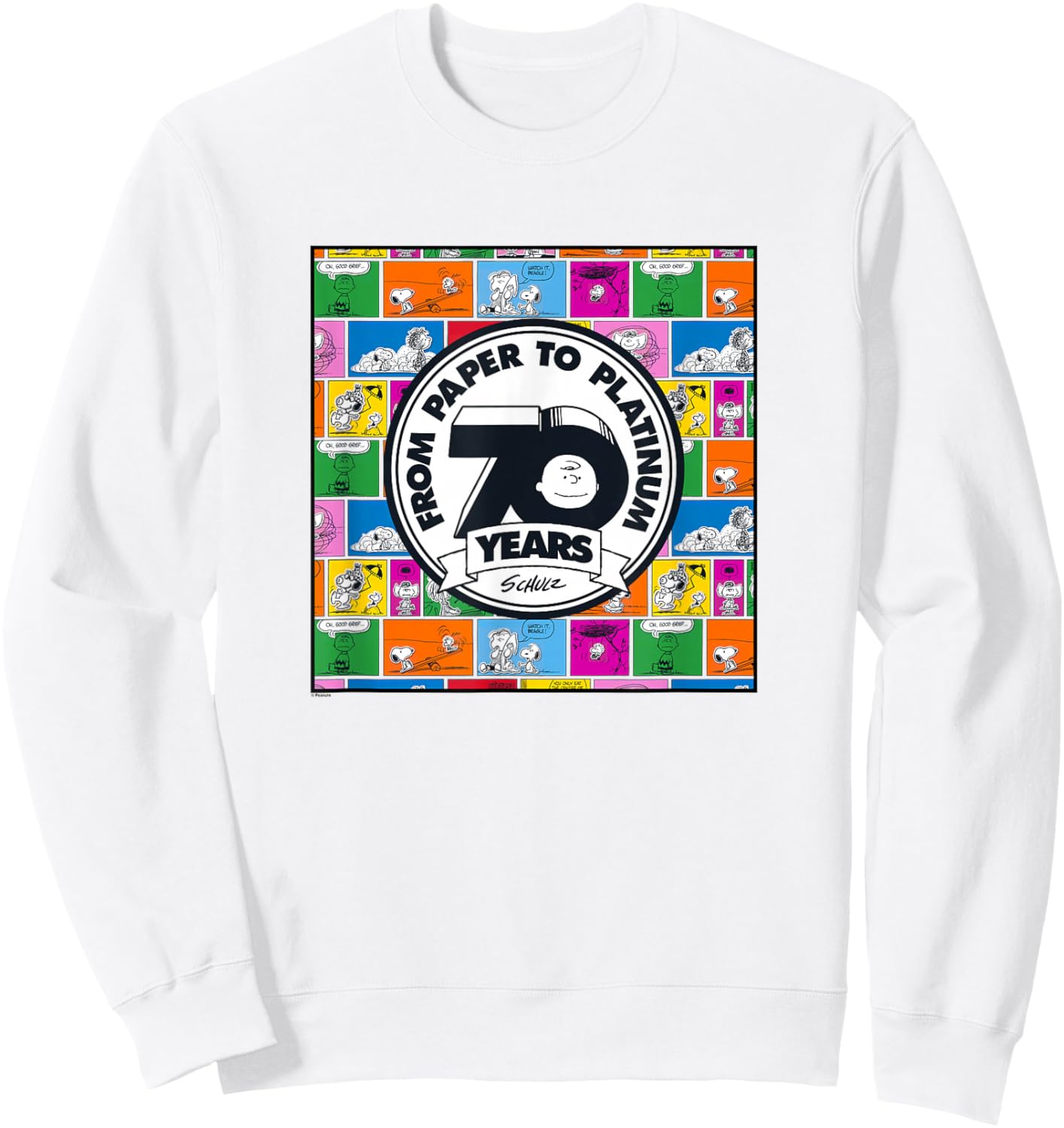 Peanuts Anniversary Sweatshirt - Sweatshirt | White