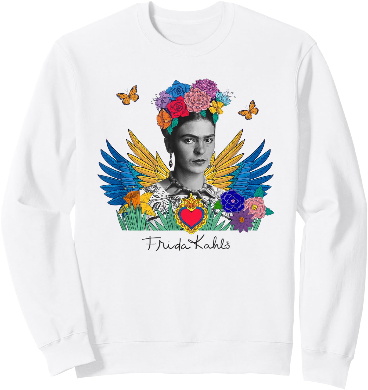 Frida Kahlo - Variety of items Sweatshirt - Sweatshirt | White