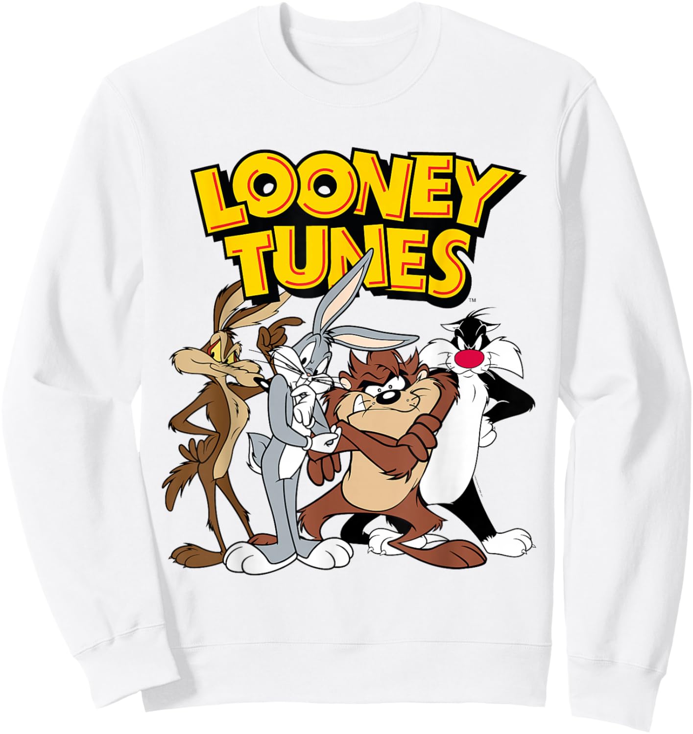 Looney Tunes Sweatshirt - Sweatshirt | White