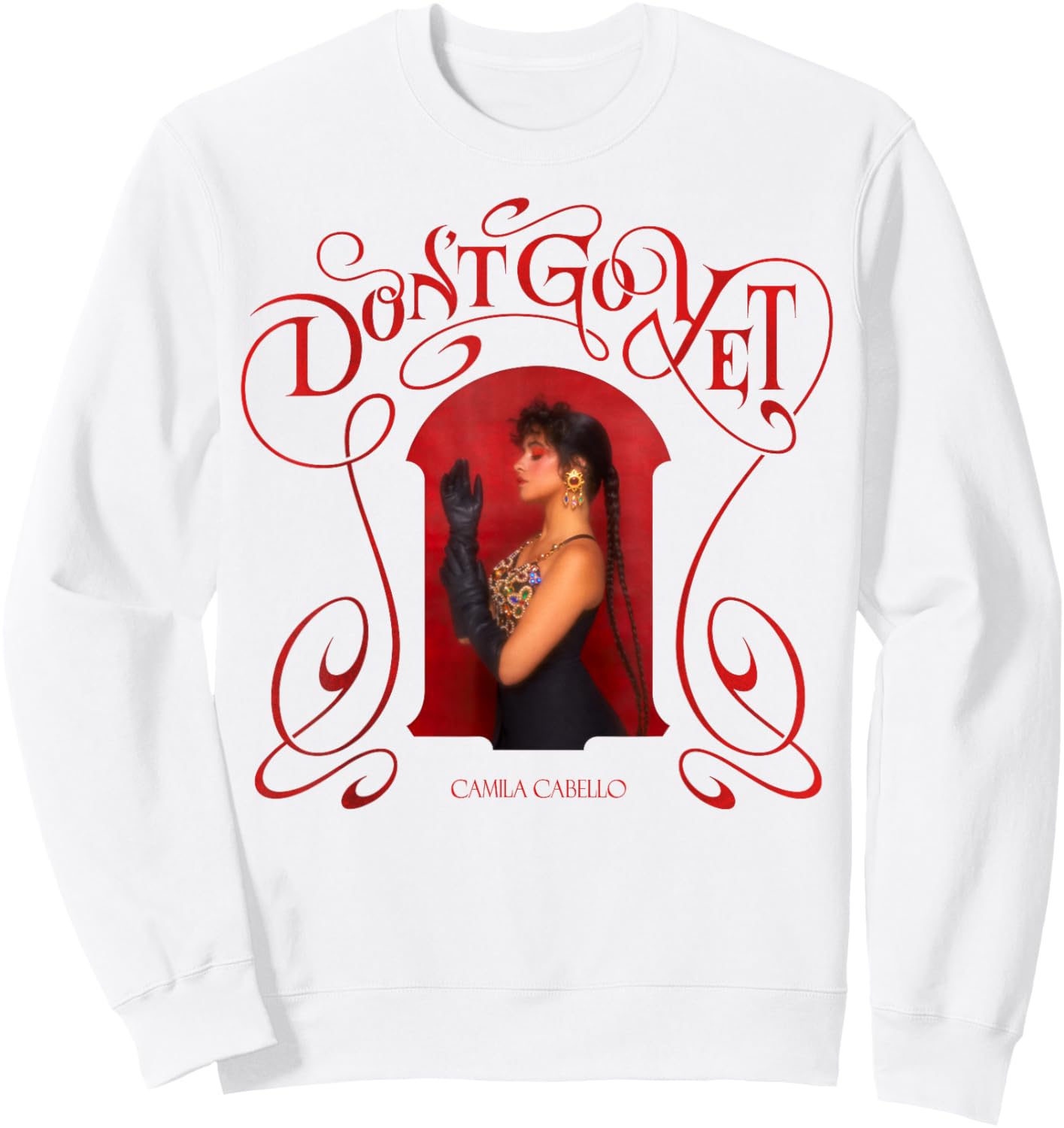 Camila Cabello Official Don't Go Yet Photo Sweatshirt - Sweatshirt | White