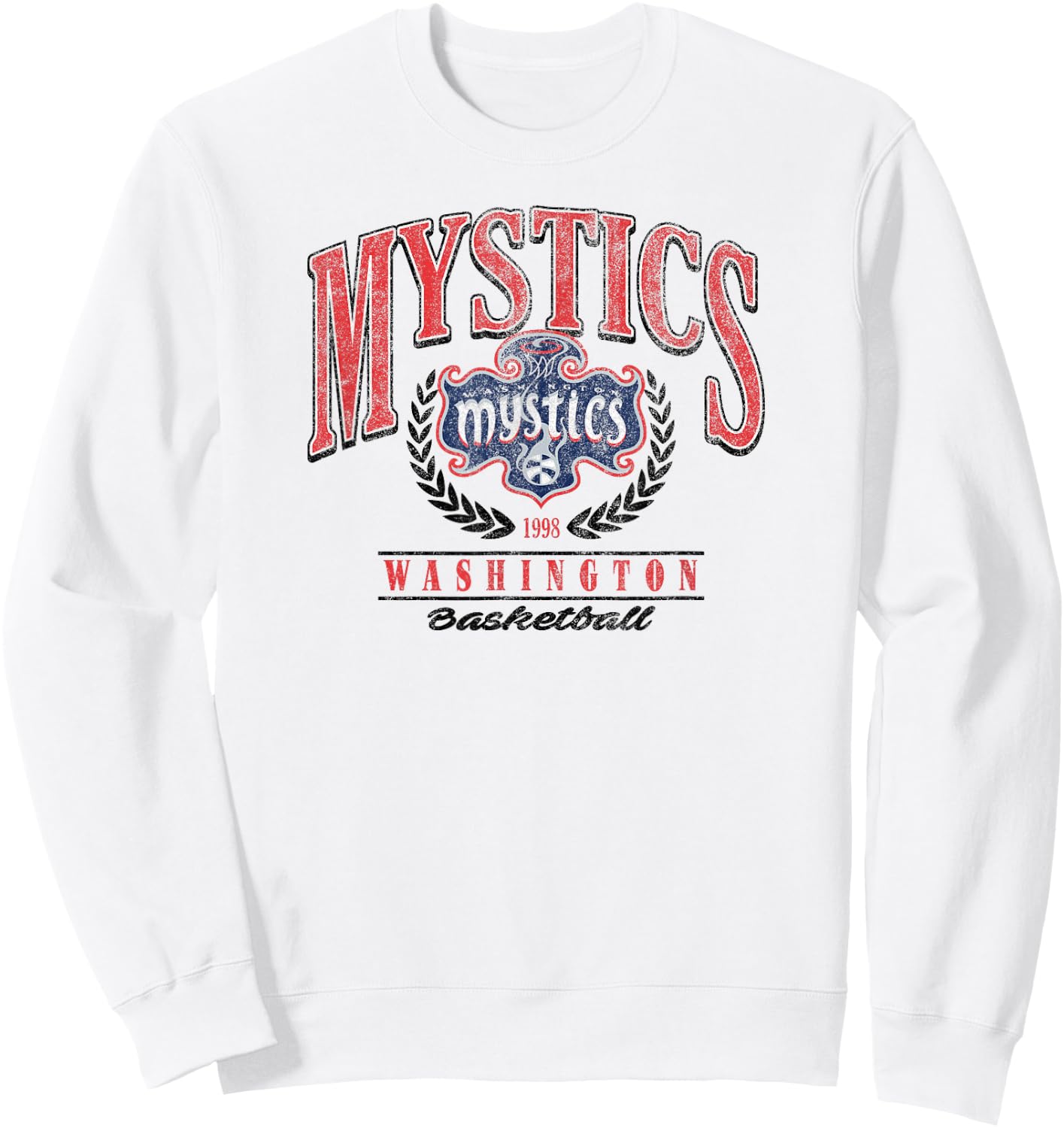 WNBA Washington Mystics Top Class Sweatshirt - Sweatshirt | White