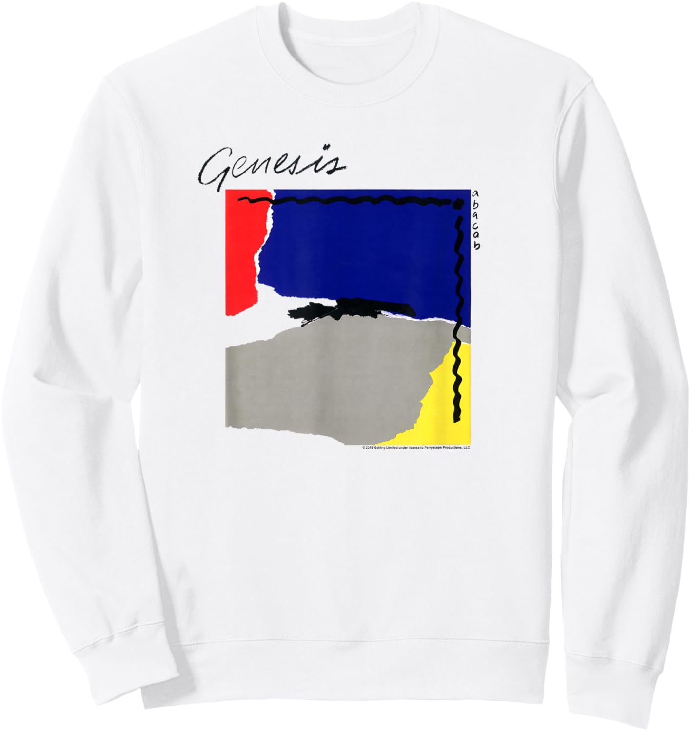 Genesis Abacab Sweatshirt - Sweatshirt | White