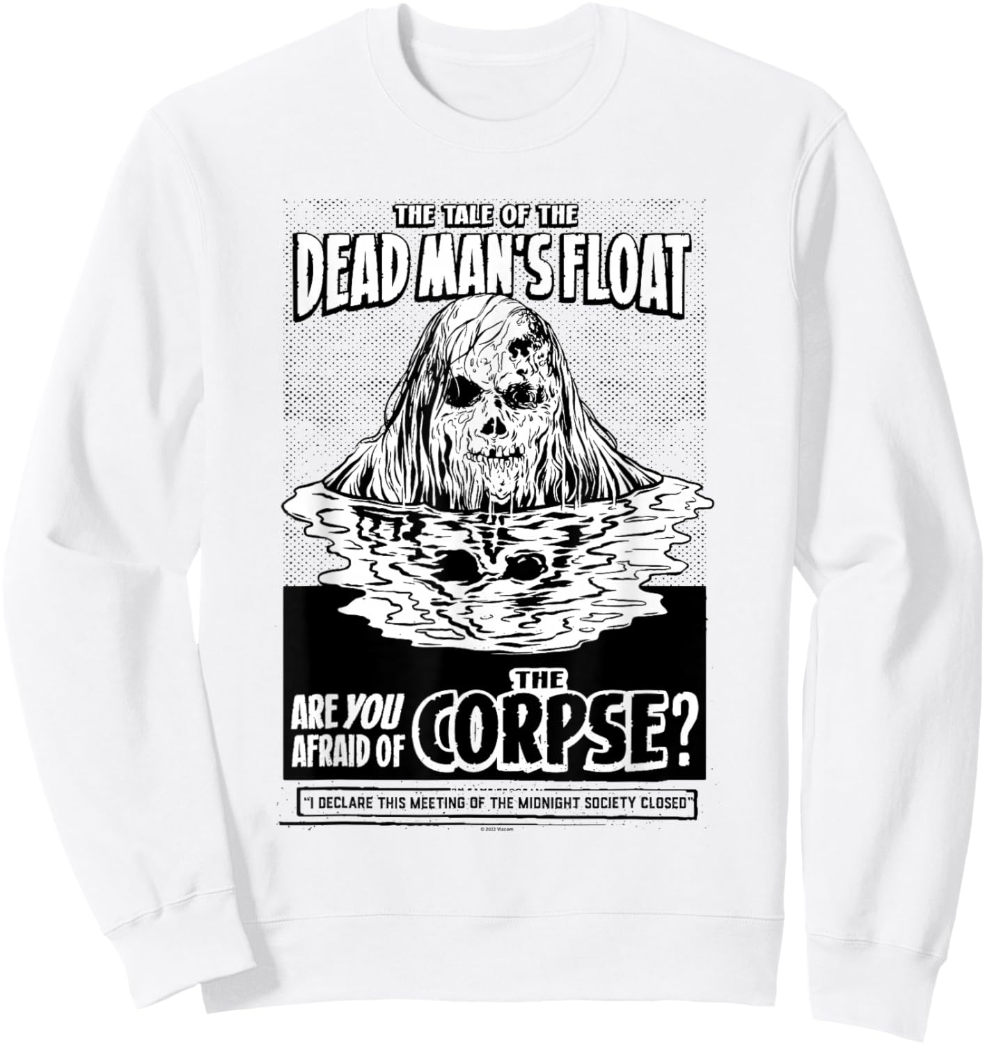 Are you Afraid of the Dark? Dead Man's Float Sweatshirt - Sweatshirt | White